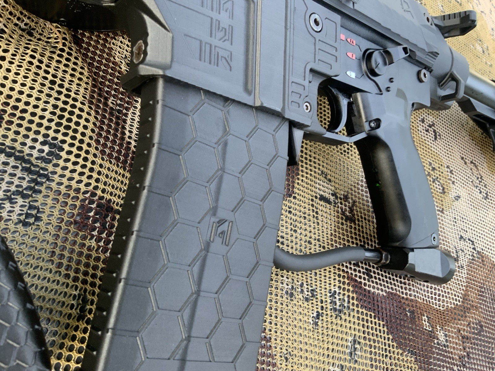 Tippmann A5 MWR AR Kitted Paintball Marker W Full-auto E-grip