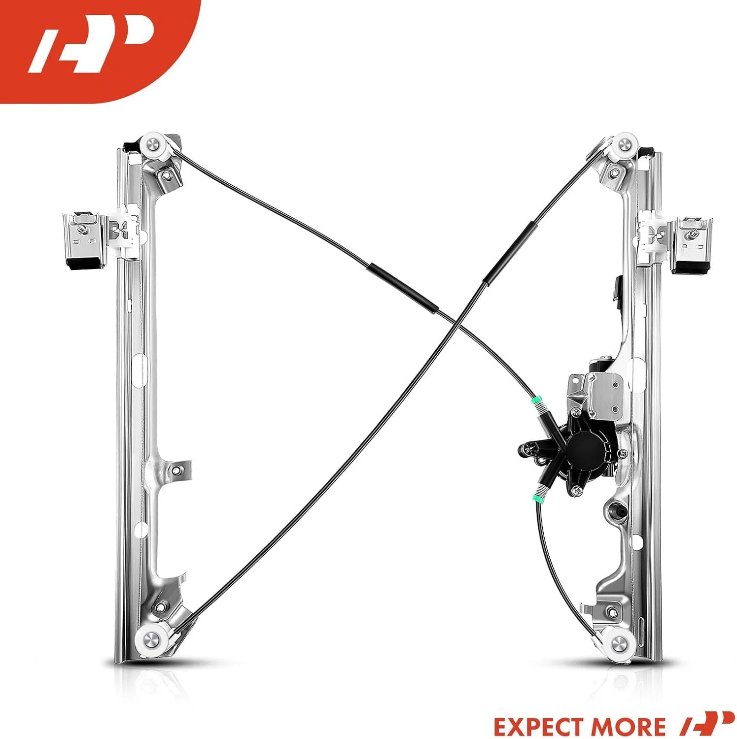 A-Premium Front Driver Side Power Window Regulator w/Motor Replacement for Chevr