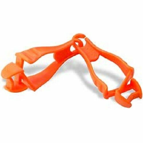 ERGODYNE Squids 3400 Glove Belt Grabber Holder Dual Clip - 19118 ORANGE