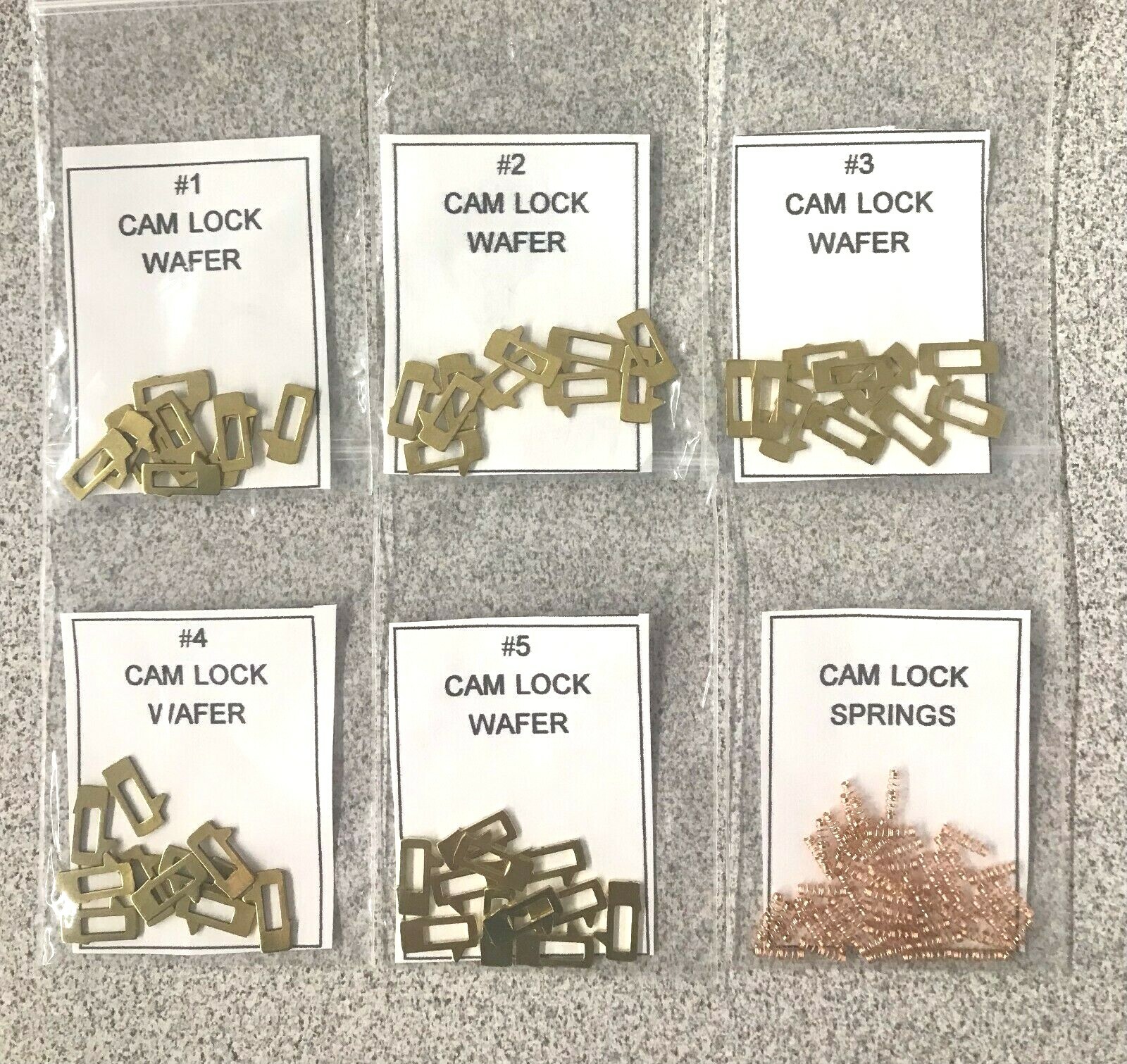 Refill Pack For ESP Cam Lock Wafer Rekey Kit. Locksmith Tool Free Shipping