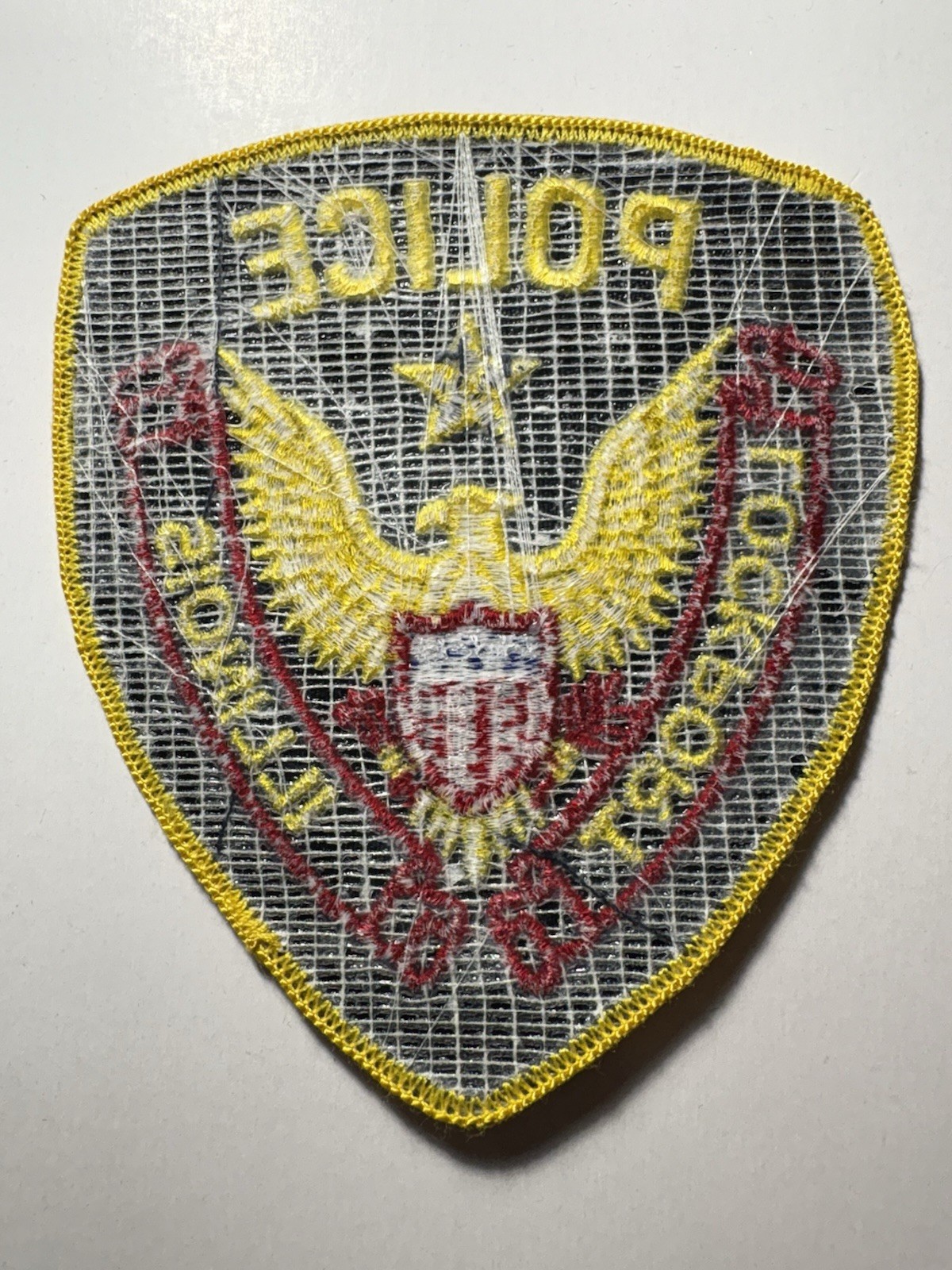 Lockport Illinois Police Patch ~ Obsolete