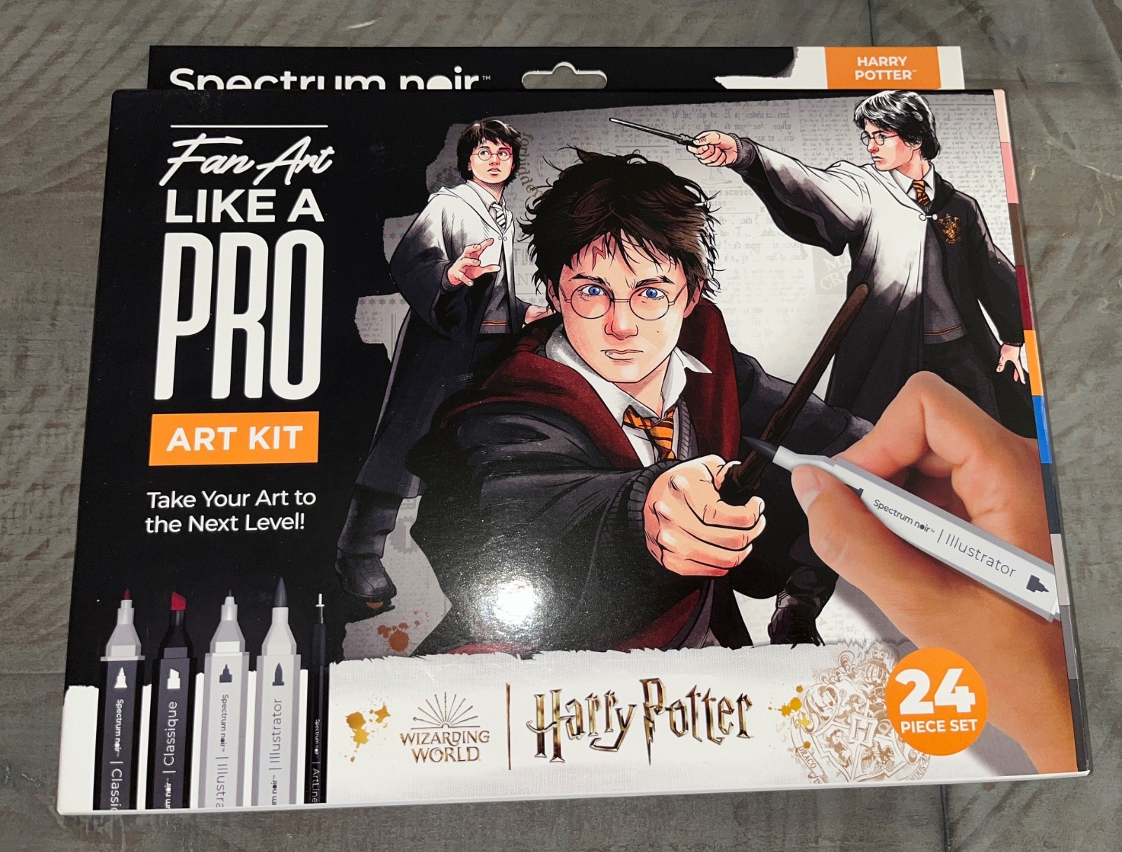 Spectrum Noir Fan Art Like A Pro Harry Potter Original 24 Piece Kit New Boxed