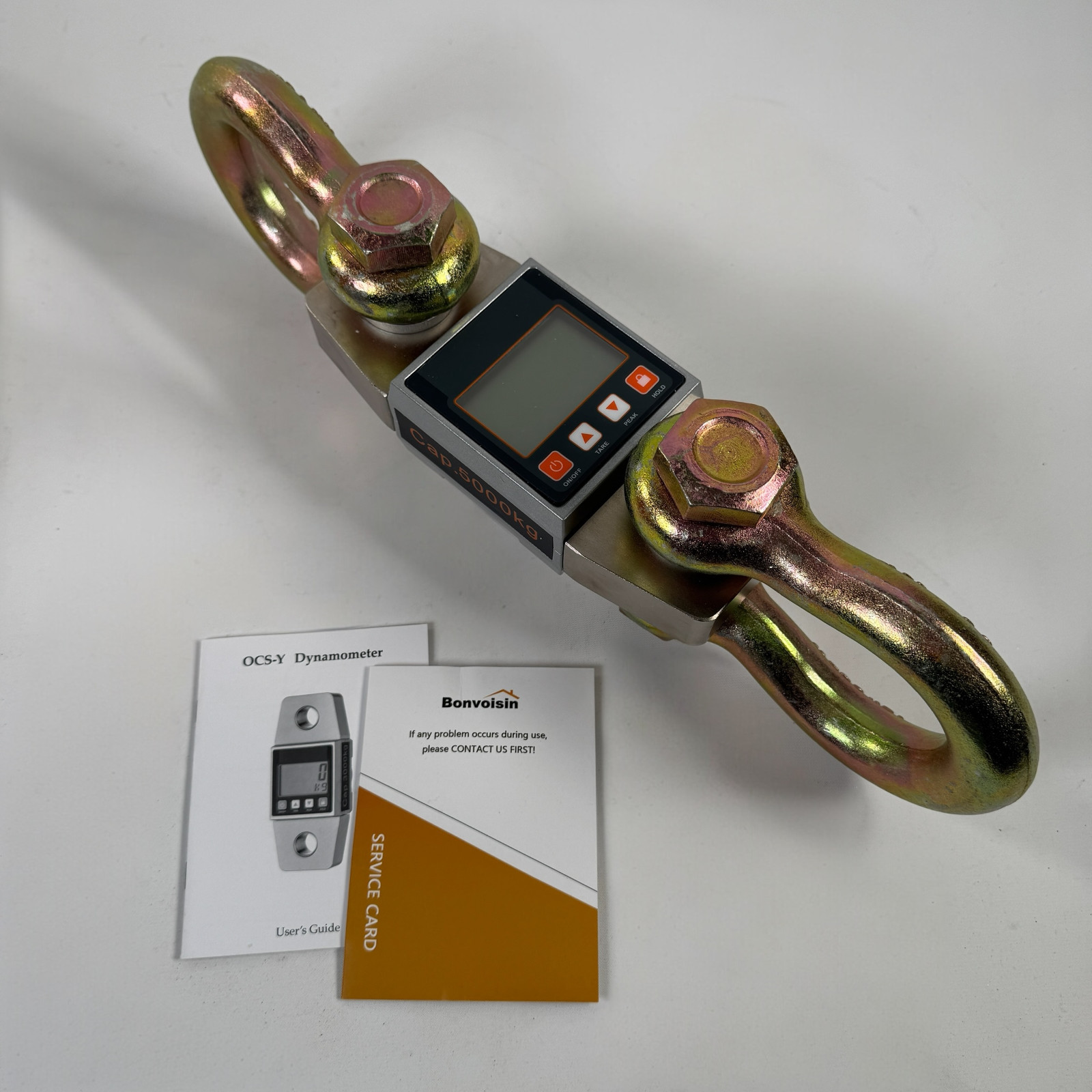 Bonvoisin Digital Crane Scale 11000lb Hanging Scale Heavy Duty Industrial 5000kg