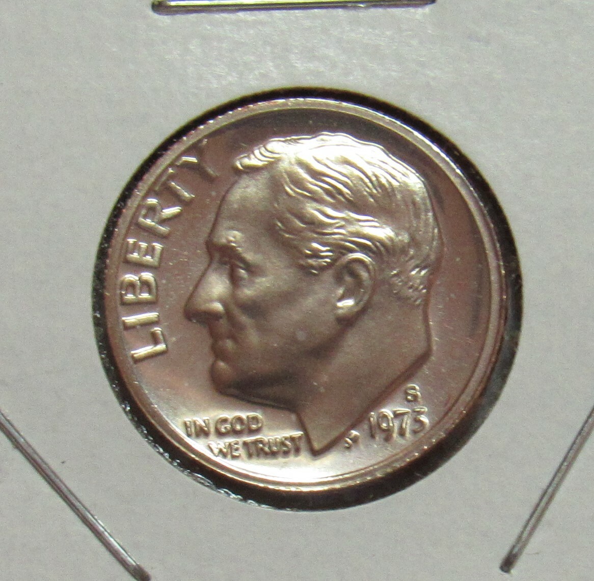 1973 S Proof Roosevelt Dime