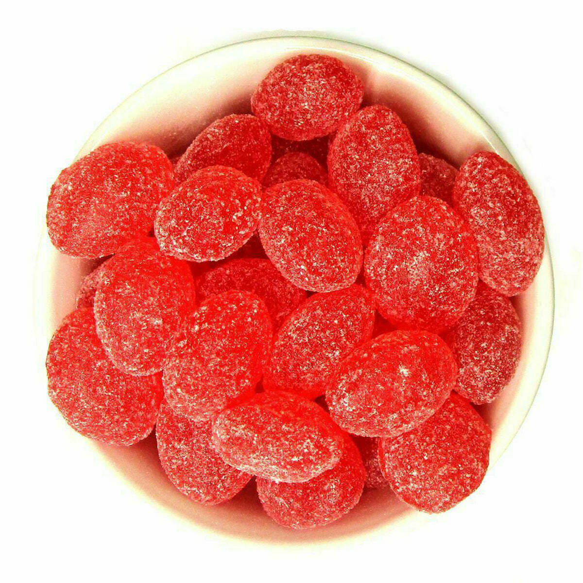 Claeys Sanded Cherry Drops Old Fashioned Nostalgic Candy , 4 lbs