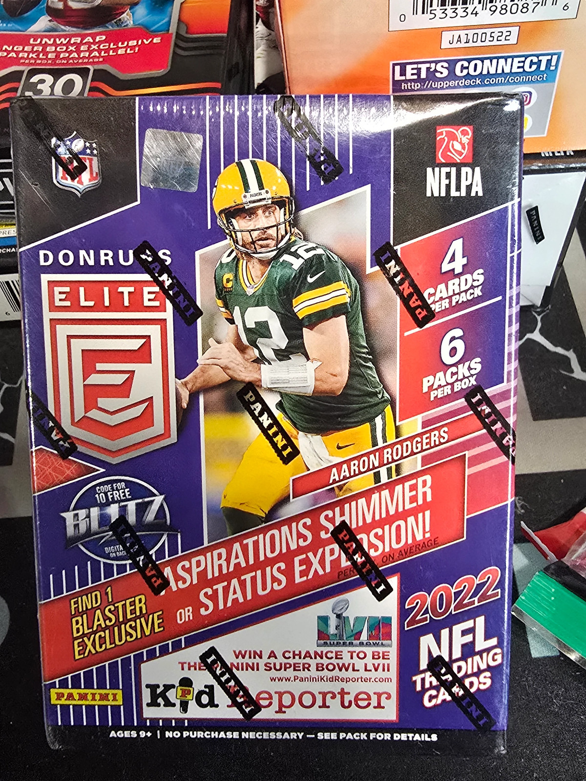 2022 Elite Football Blaster Box