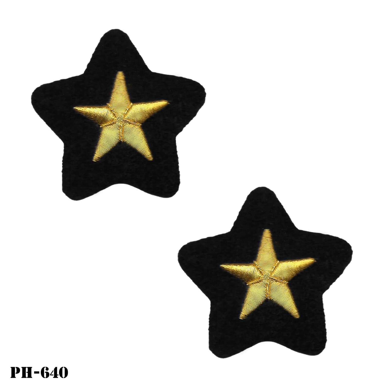 Line Officer Gold Bullion Fleet Sleeve Stars PAIR US Navy USN ~ New ~ Vanguard