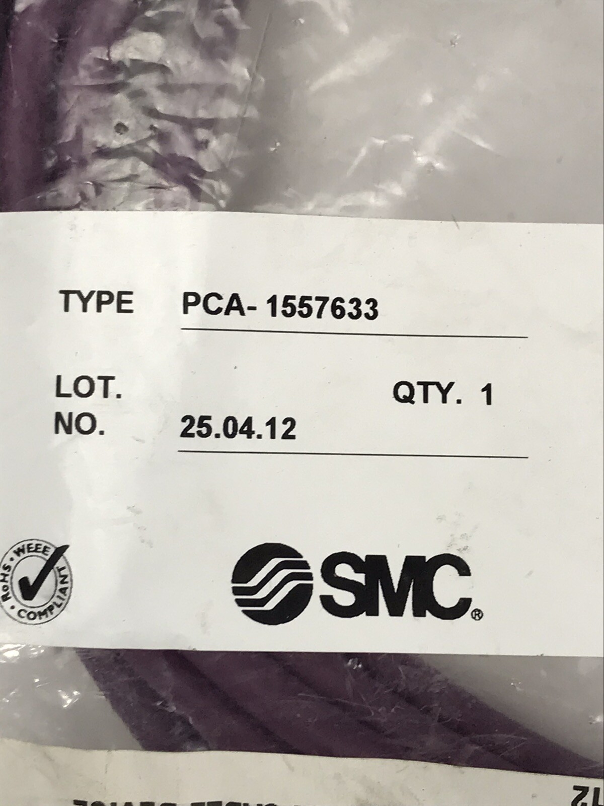 SMC PCA-15576633 EX300 Devicenet Serial Interface Cable Unit M12 ~NEW~