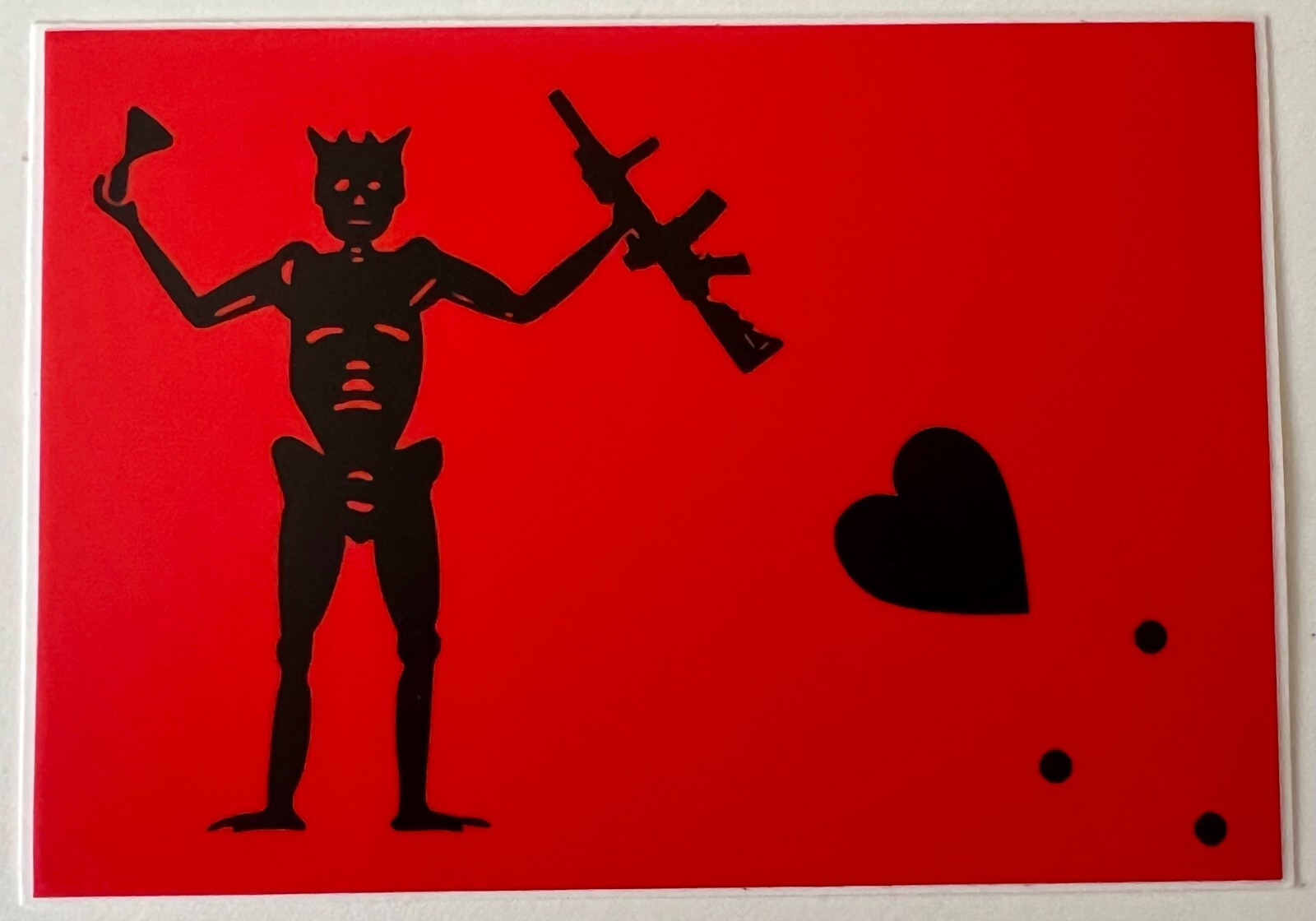 Privateer Group Blackbeard Sticker Red Variant