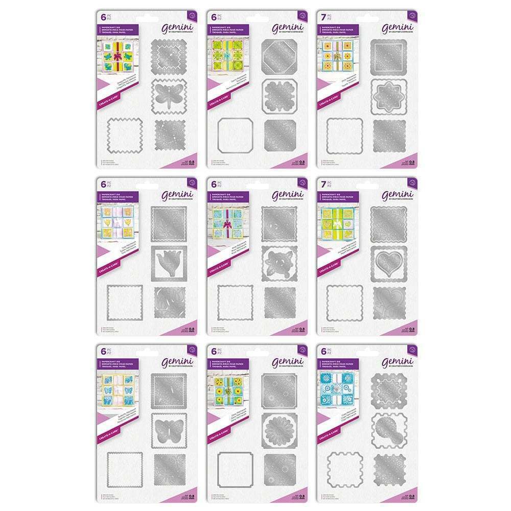 Crafters Companion - Gemini - Patchwork Dies You Pick New