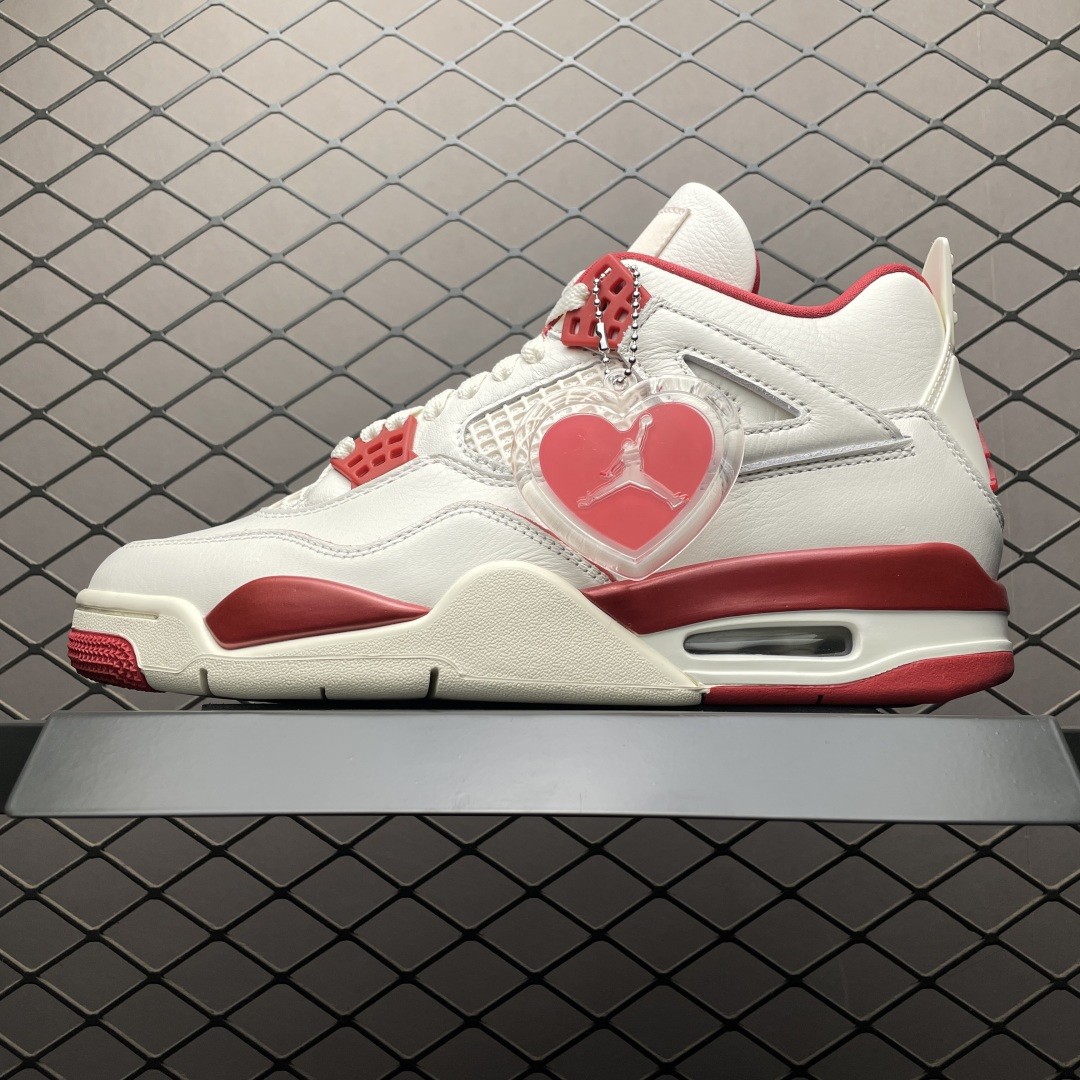 Air J*rdan 4 AJ4 Retro Valentine's Day Sierra Red HV0823-108 2026 Men's 10