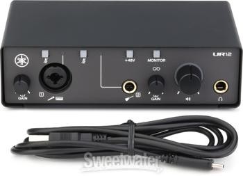 Yamaha UR12-MK3 USB-C Audio Interface - Black