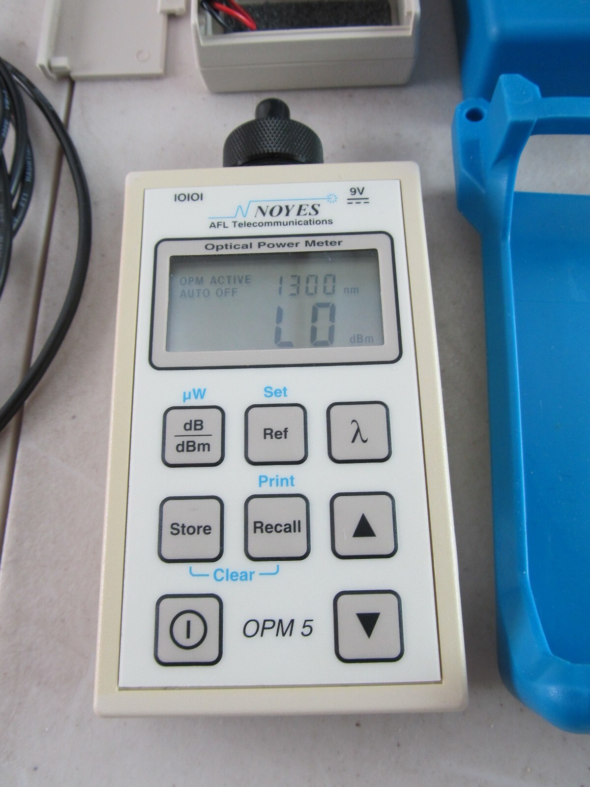 NOYES FIBER OPTIC TEST EQUIPMENT OLS 1 DUAL + OLS 2 DUAL + OPM5-2C w/ Case