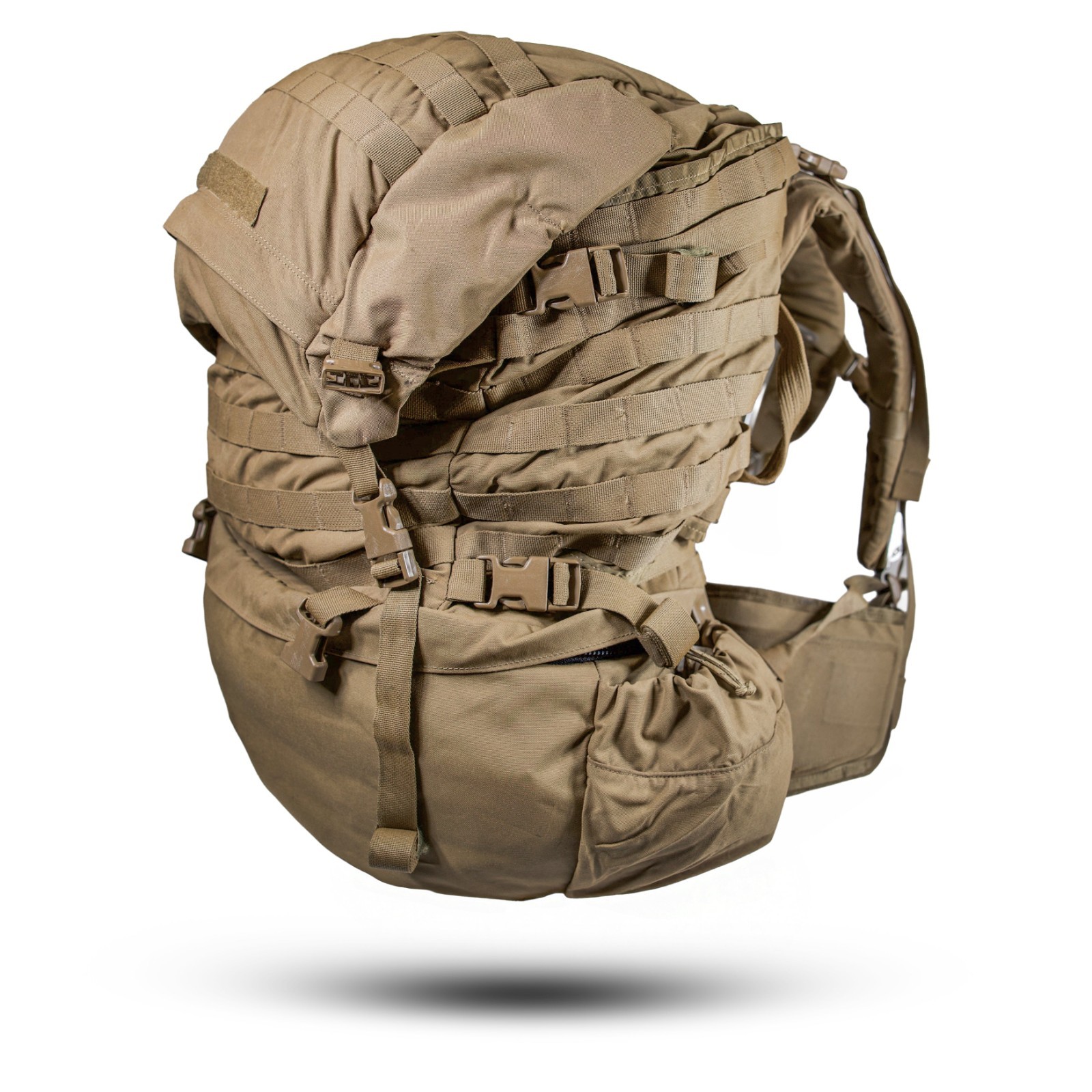 DAMAGED USMC Complete Main Pack FILBE Coyote Backpack Large Rucksack Assault
