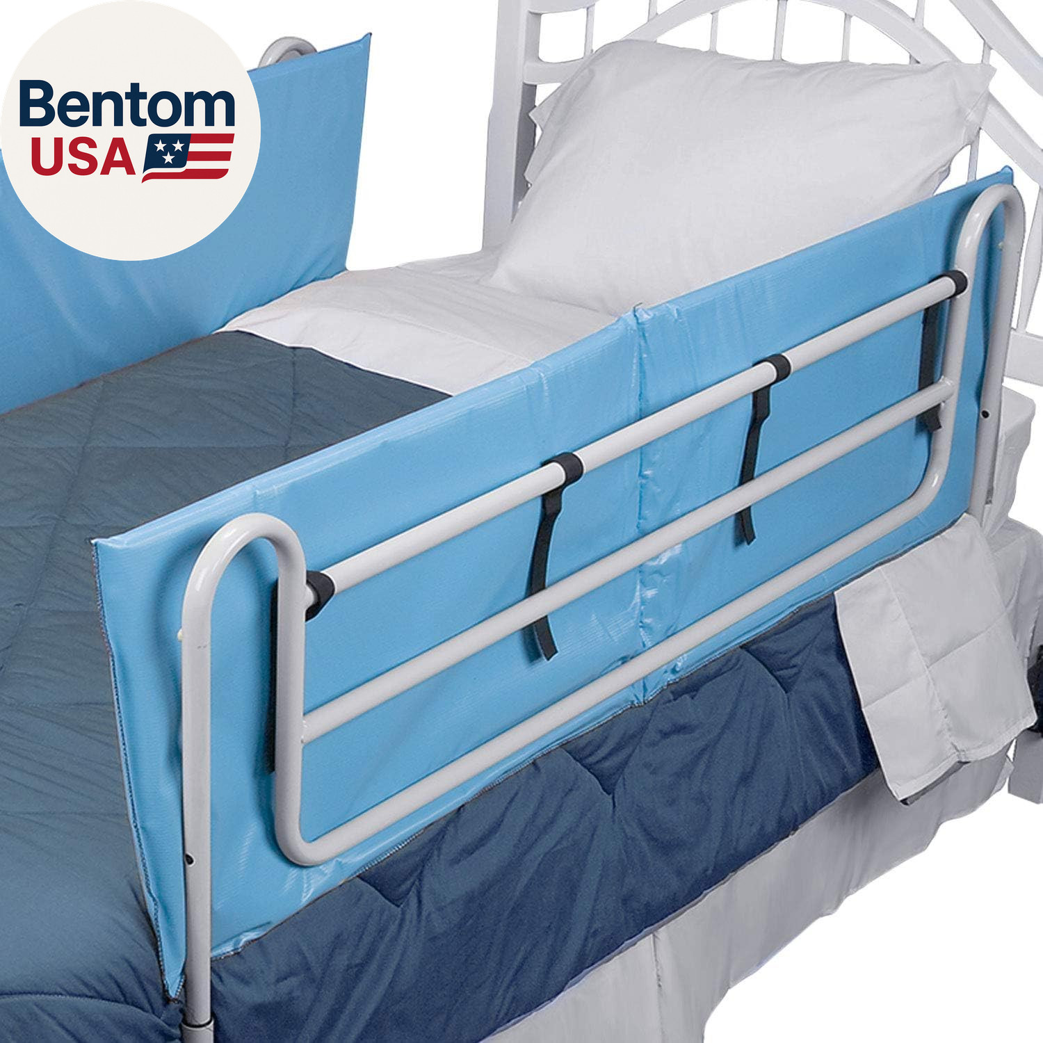 Bed Rail Cover, Bed Rail Padding and Bed Bumper Pad for Elderly, Disabled or Han