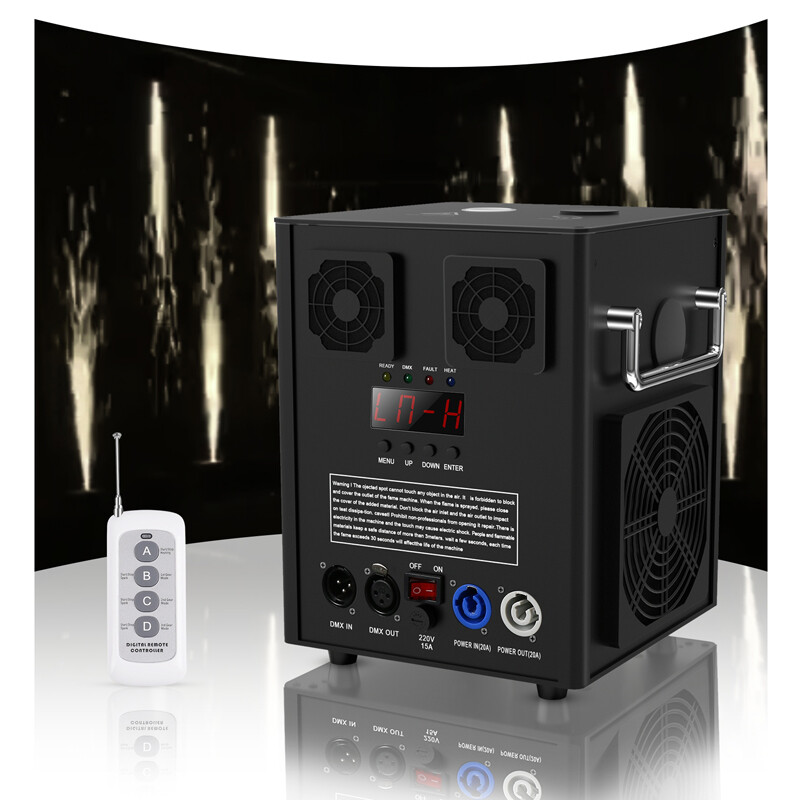 700W Cold Spark Firework Machine DMX512 Special Stage Effect Show Events Xmas US