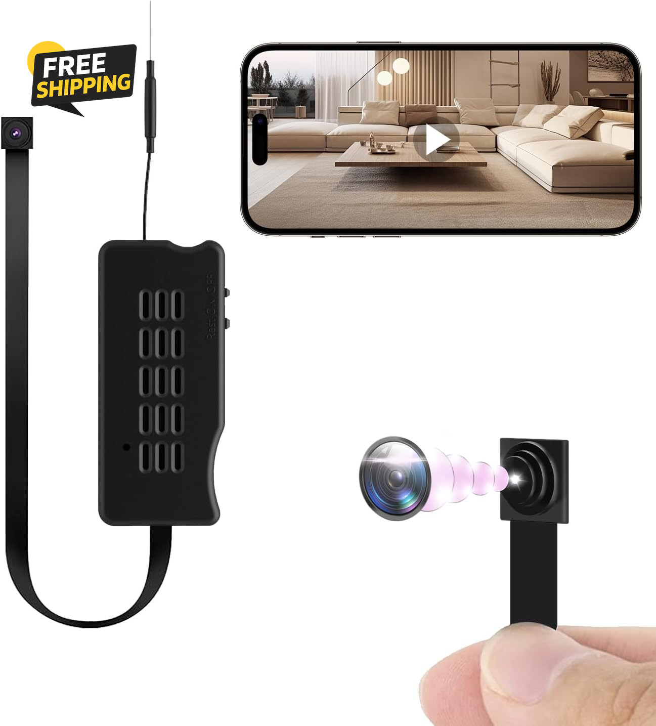 Mini Camera DIY Module HD 1080P Camera Small Wifi Security Cameras Tiny