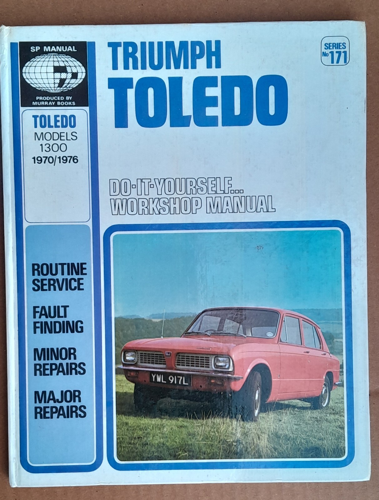 CLASSIC TRIUMPH TOLEDO MANUAL .. L@@K !