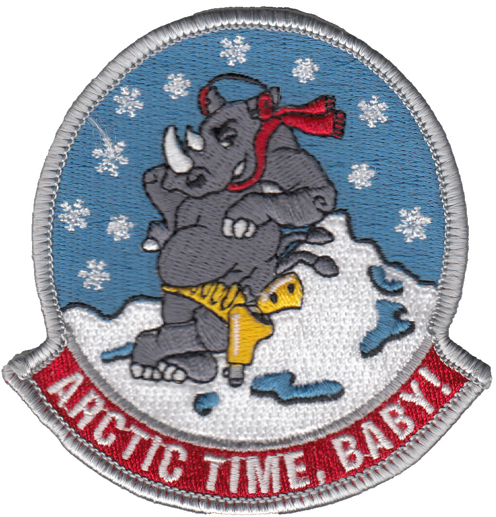 VFA-211 CHECKMATES ARCTIC TIME, BABY! SHOULDER PATCH