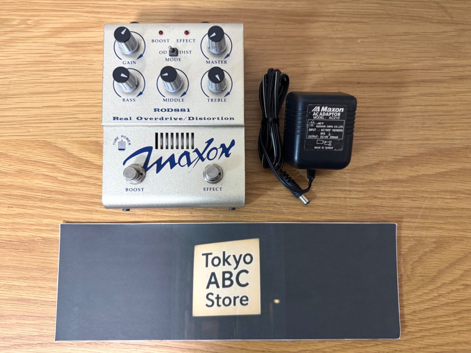 Maxon ROD881 Real Overdrive/Distortion Japan Made free shipping from japan