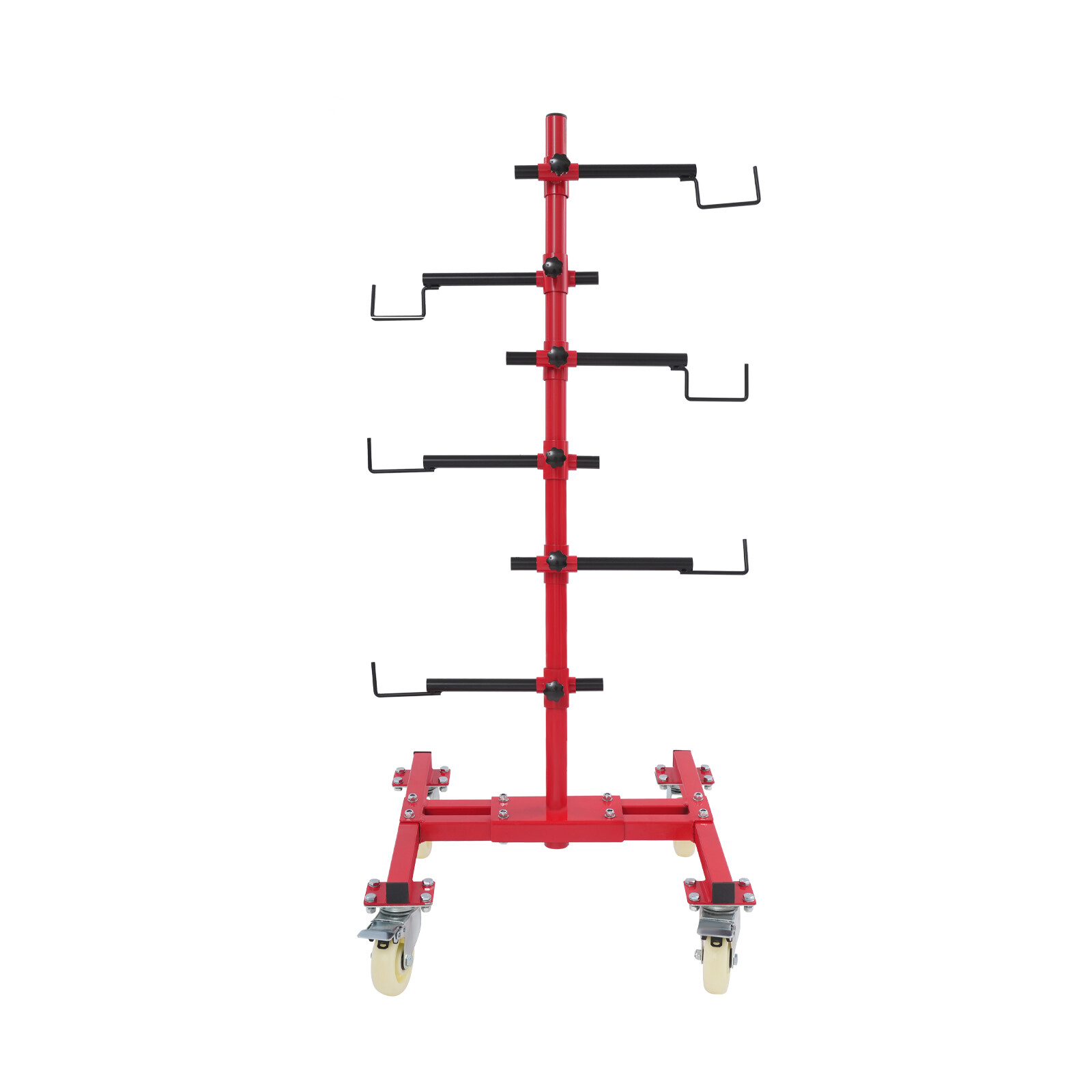 Panel Tree Paint Stand Panel Holder Car Panel Painting Stand w/ 6 Hooks 150lbs