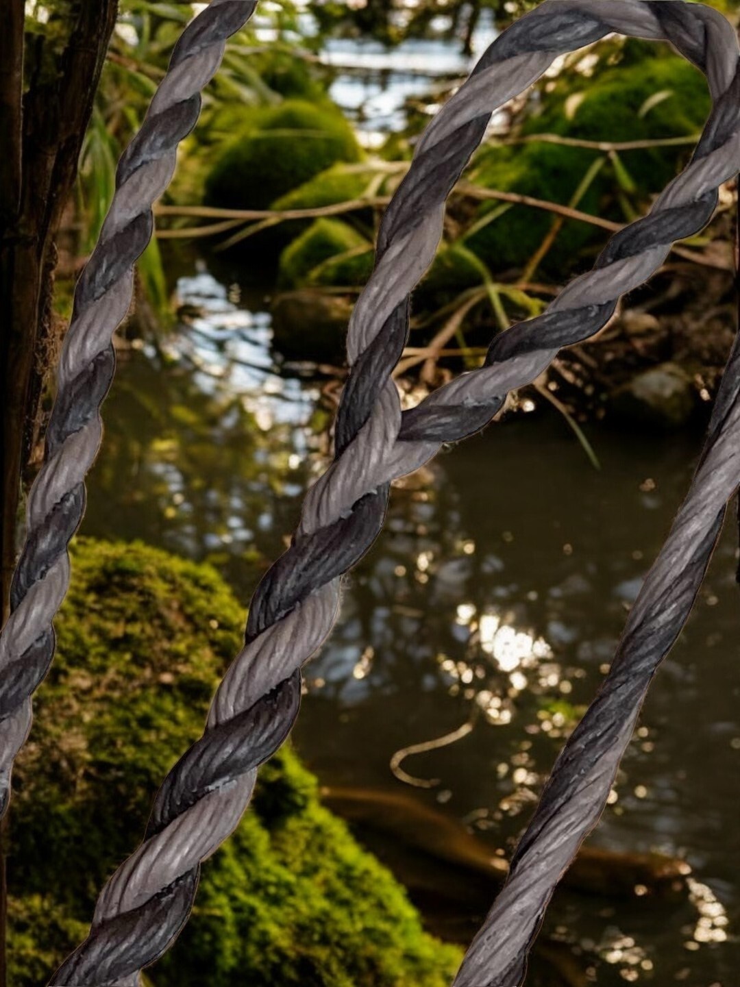 Flemish Twist Bowstring / NEW TRI-COLOR SERIES / B55 / CHOOSE STRING LENGTH!