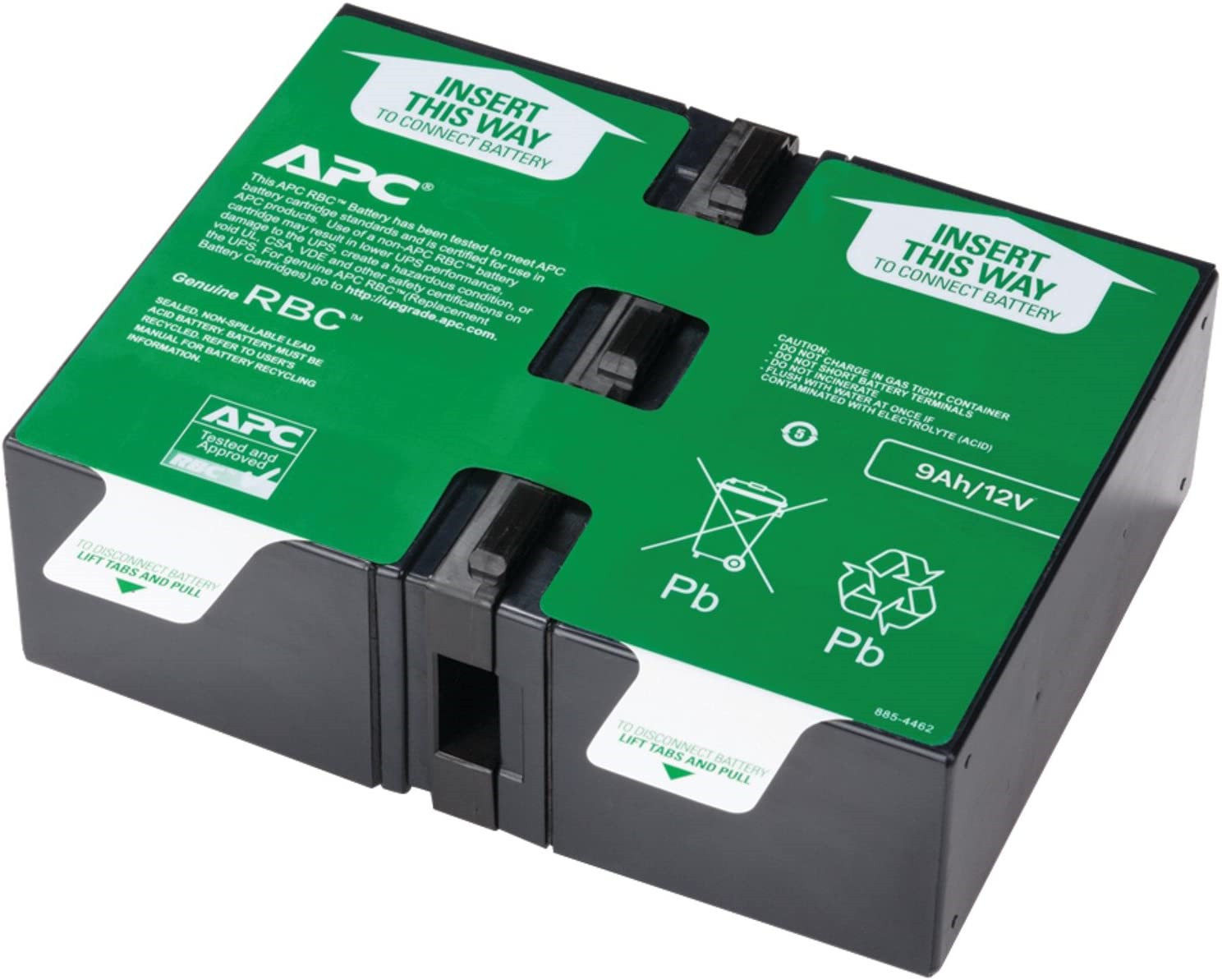 APC UPS Battery Replacement APCRBC124 for APC UPS Models BX1500M BR1500G and