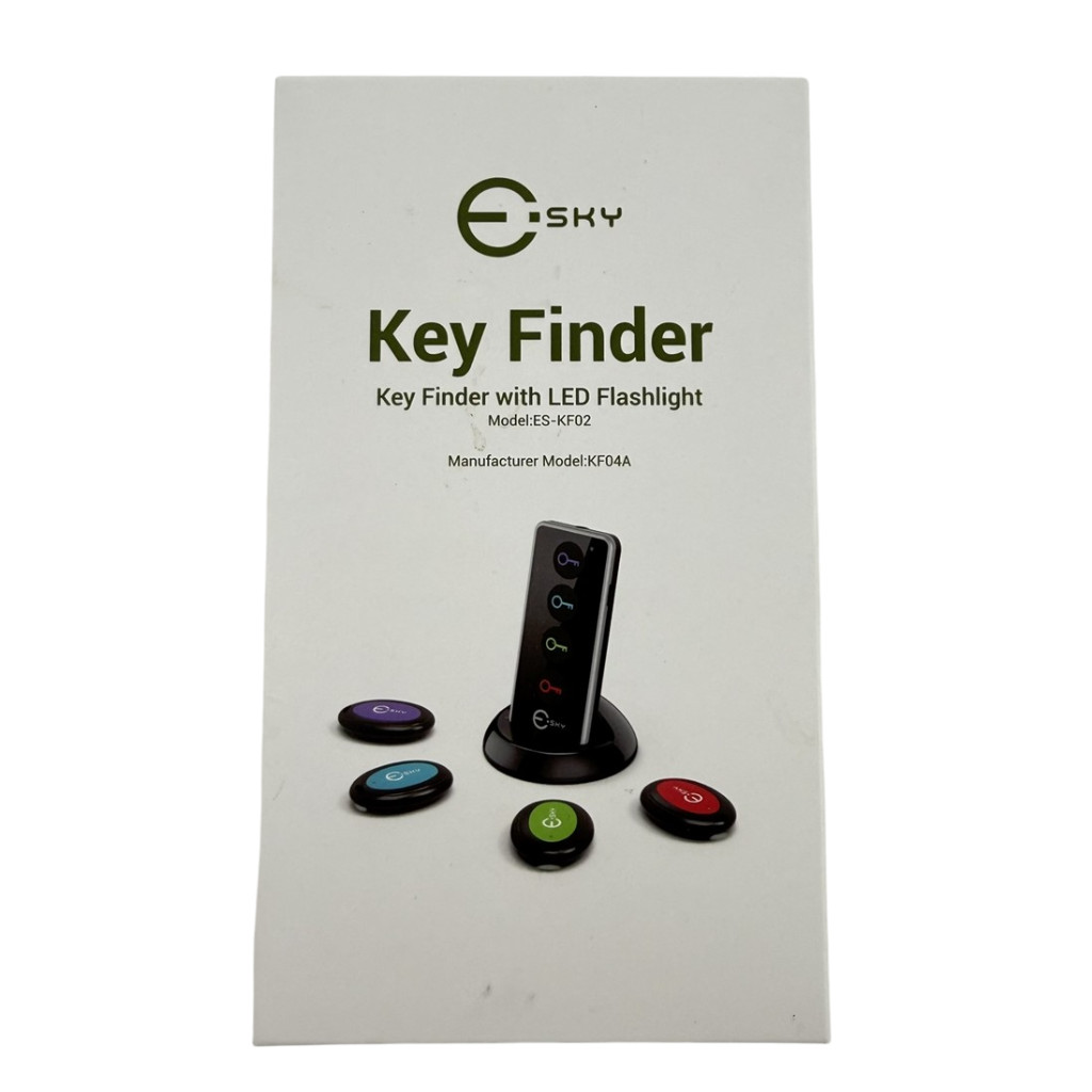 ESky 4 Remote Wireless Tracker Key Wallet LOST Locator Finder Receiver Alarm GPS