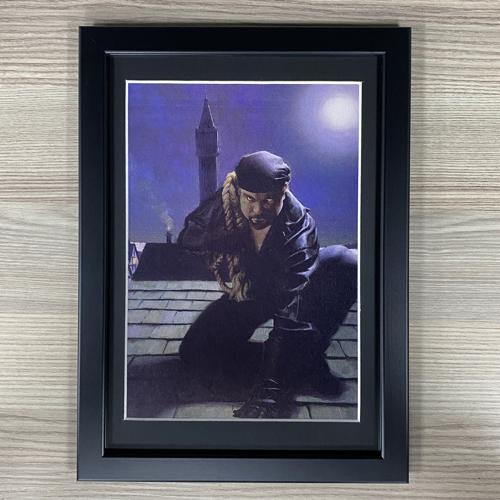 ROGUE FRAMED ART THIEF DUNGEONS & DRAGONS GARY GYGAX D&D TSR RPG ROLEPLAYING