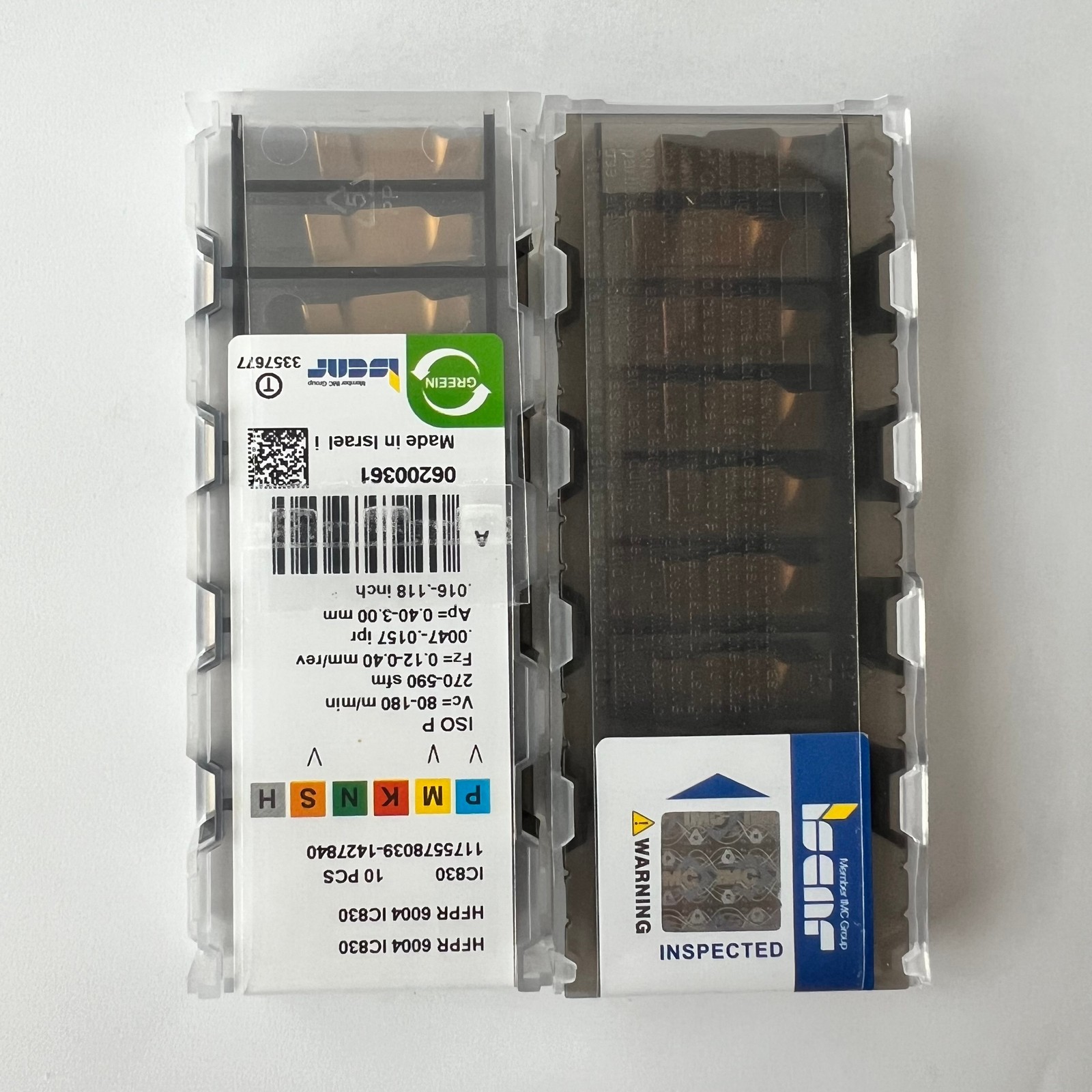 ISCAR / HFPR6004 IC830 / carbide turning insert 10 Pcs