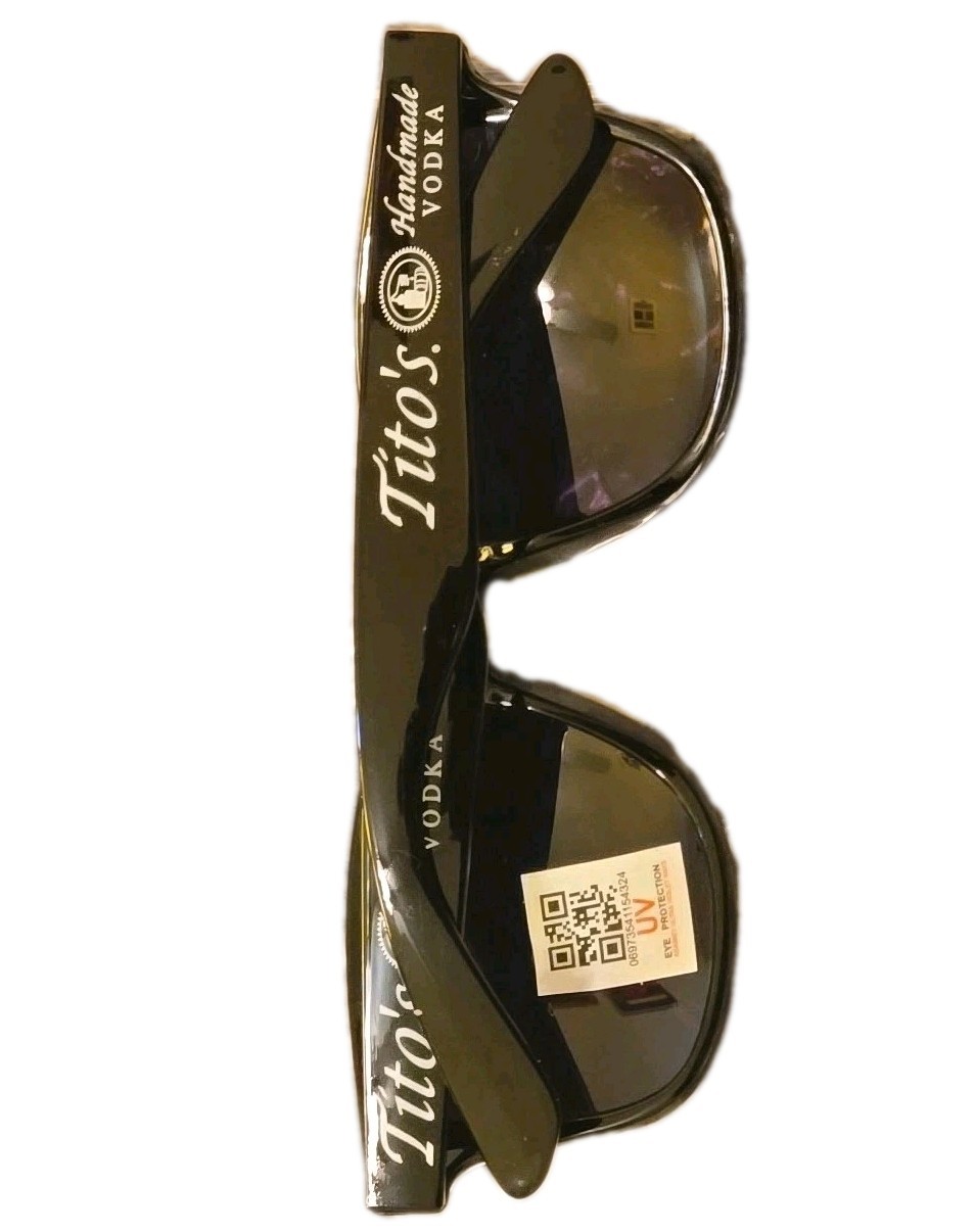 Tito’s Handmade Vodka Sunglasses NWT New Promo Merch Gift Summer Festival Party