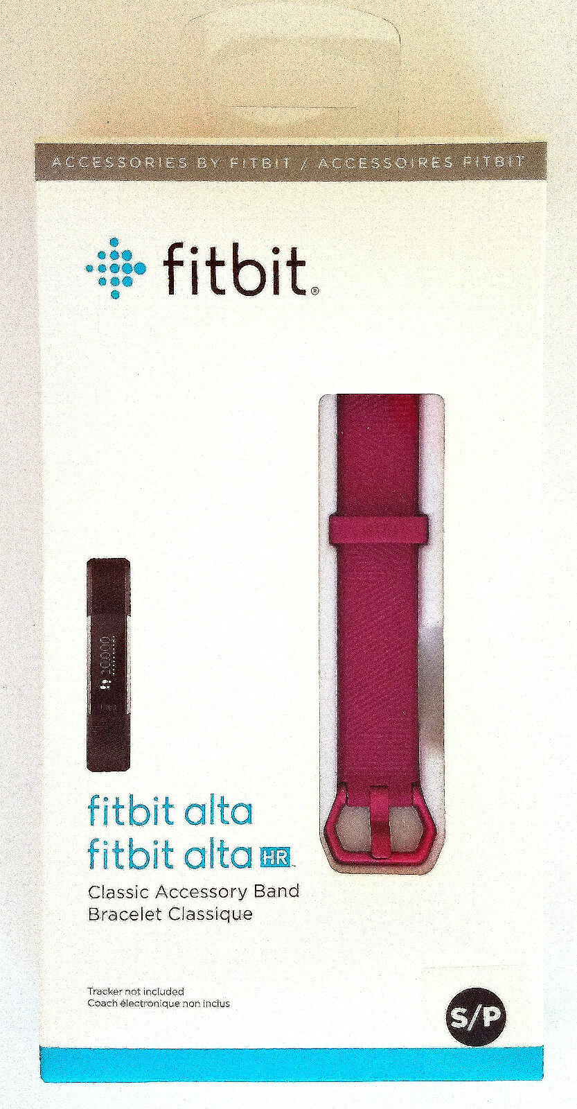 NEW Genuine Fitbit Alta HR and Alta Classic Accessory Band Fuchsia Size Small