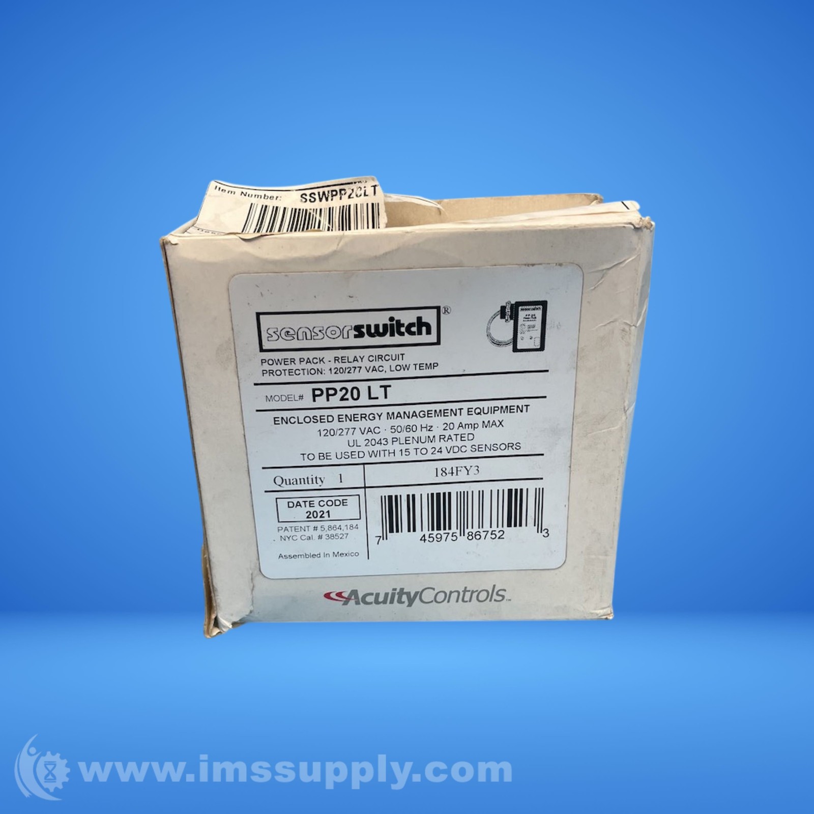 Sensor Switch PP20 LT Power Pack FNOB