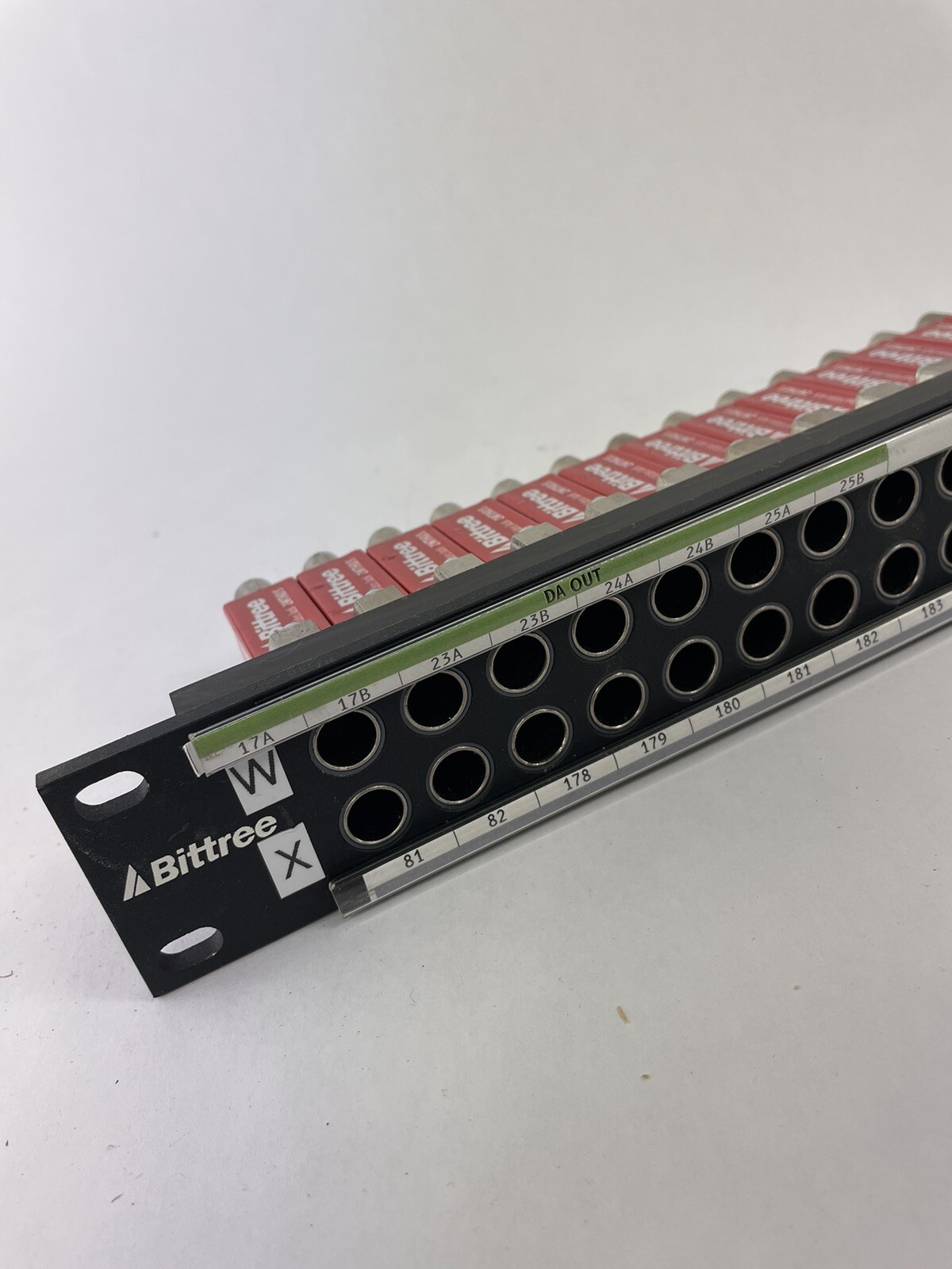 Bittree B48S 2WTHD/S 2x24 1RU Video Patchbay WECO