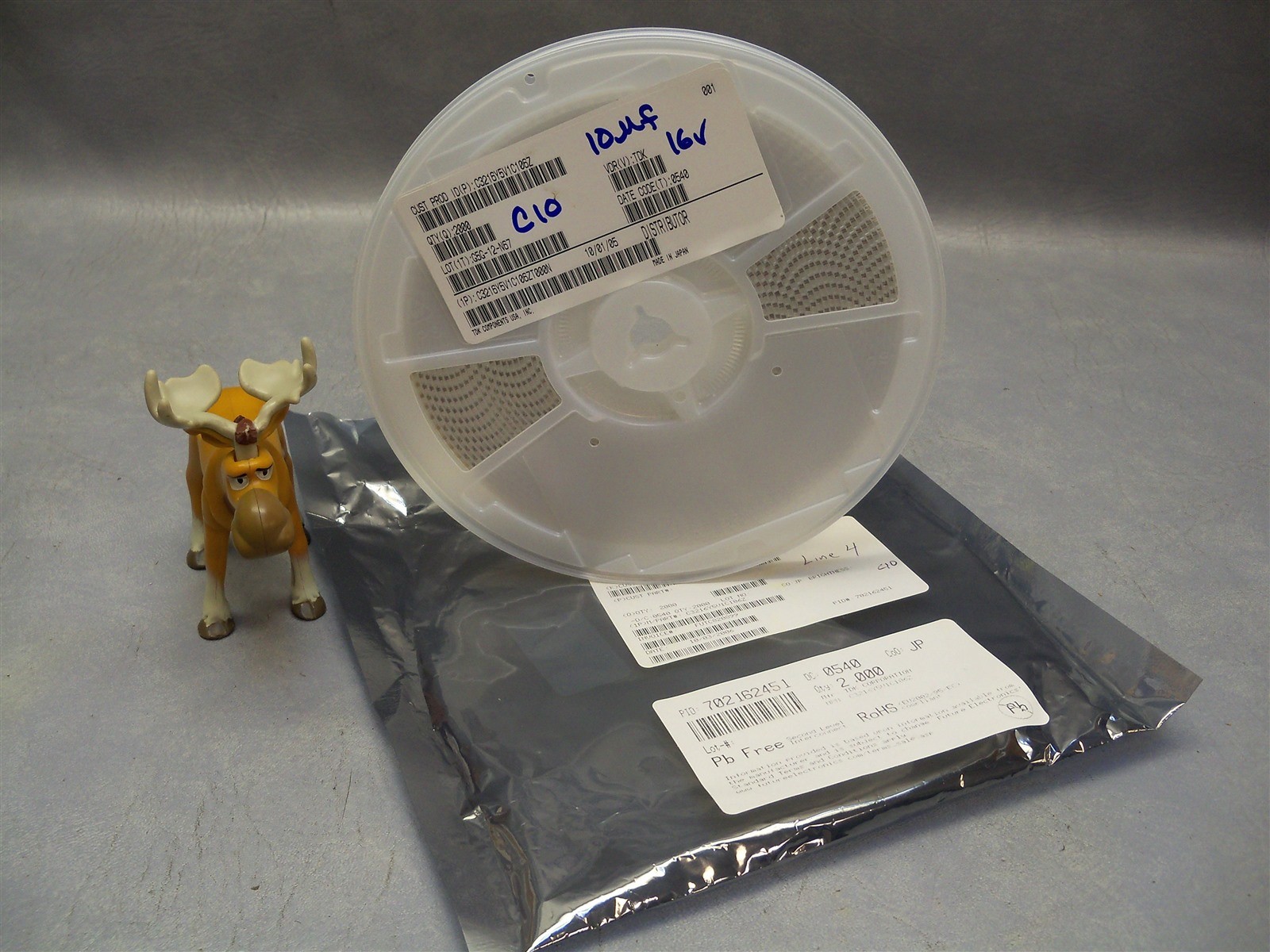 C3216Y5V1C106Z Multilayer Ceramic Capacitors 10uF TDK 1200 piece reel