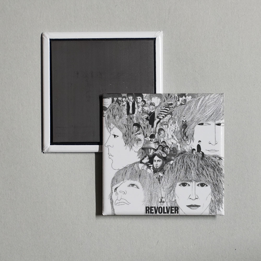 The Beatles - Revolver (Remastered) Album Cover Locker Fridge Magnet