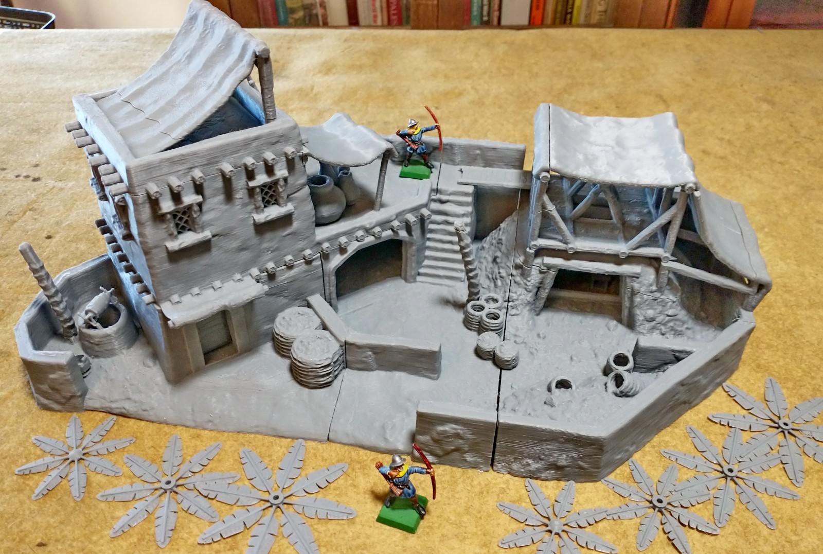 Desert Mine 28mm Village Terrain D&D Warhammer Black Powder Bolt Action