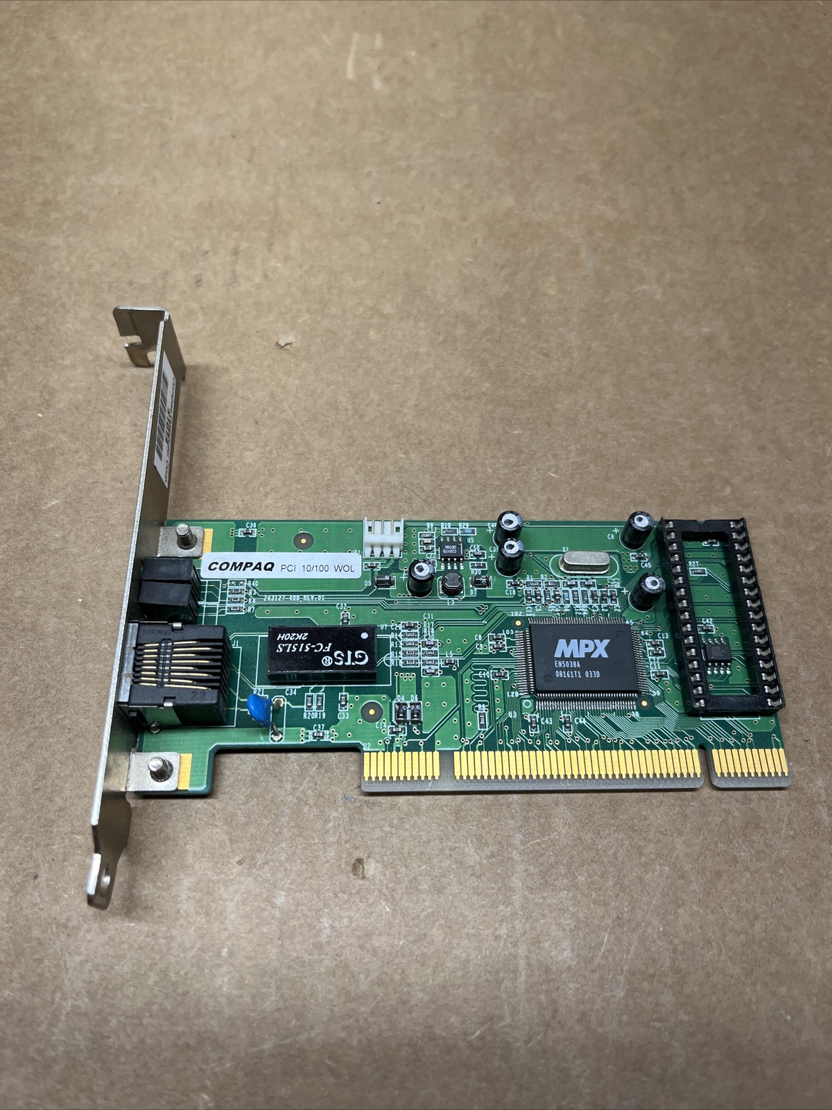 Compaq 10/100 Pci Nic Controller Fast Shipping 157045-001 153110-001 Tested Work