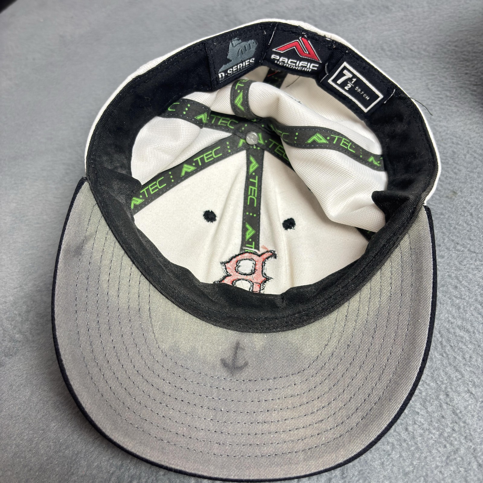 Boston Hat Cap Fitted Mens 7 1/2 Baseball
