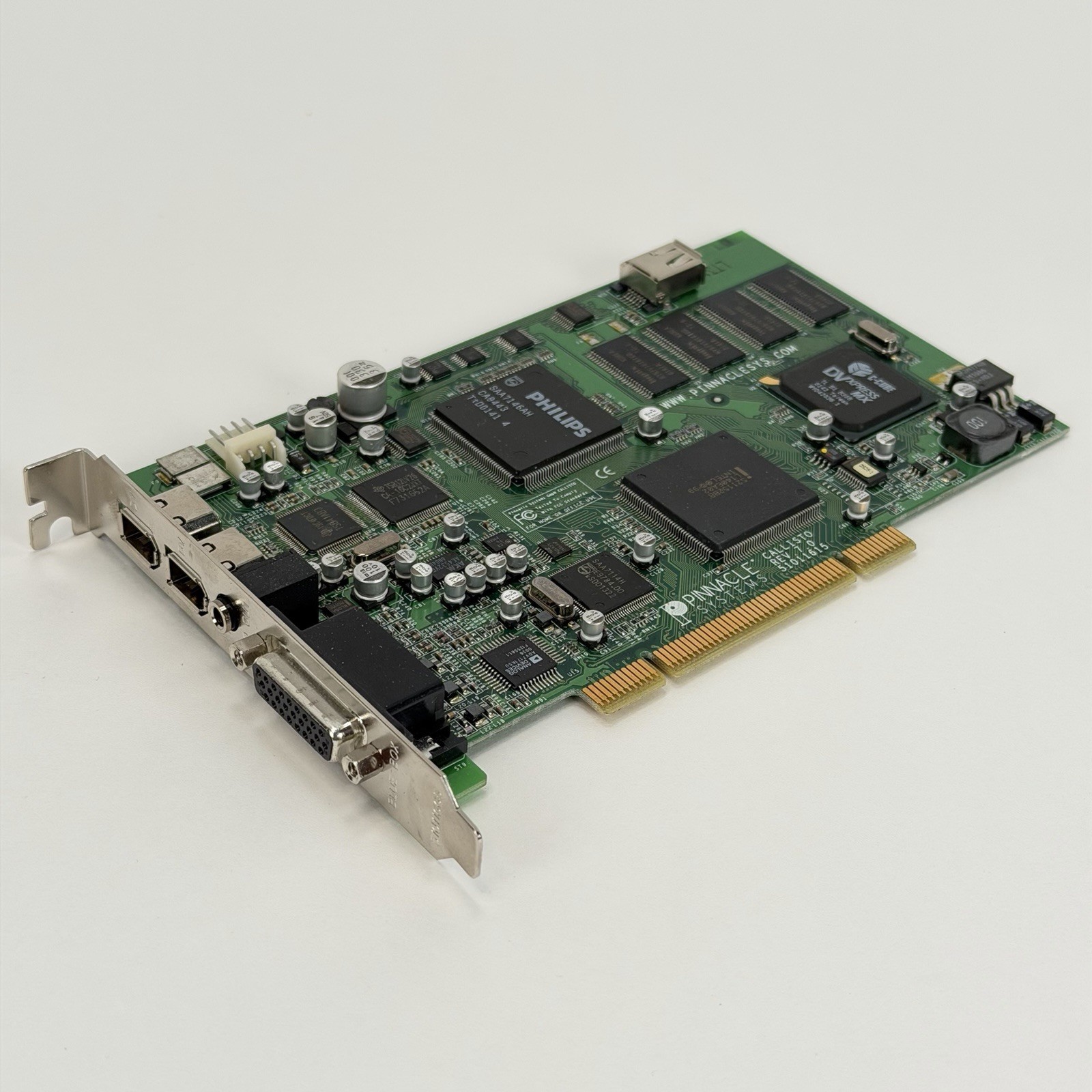 Pinnacle Systems Video Editing Capture Card Callisto 51011615 Rev 7.0