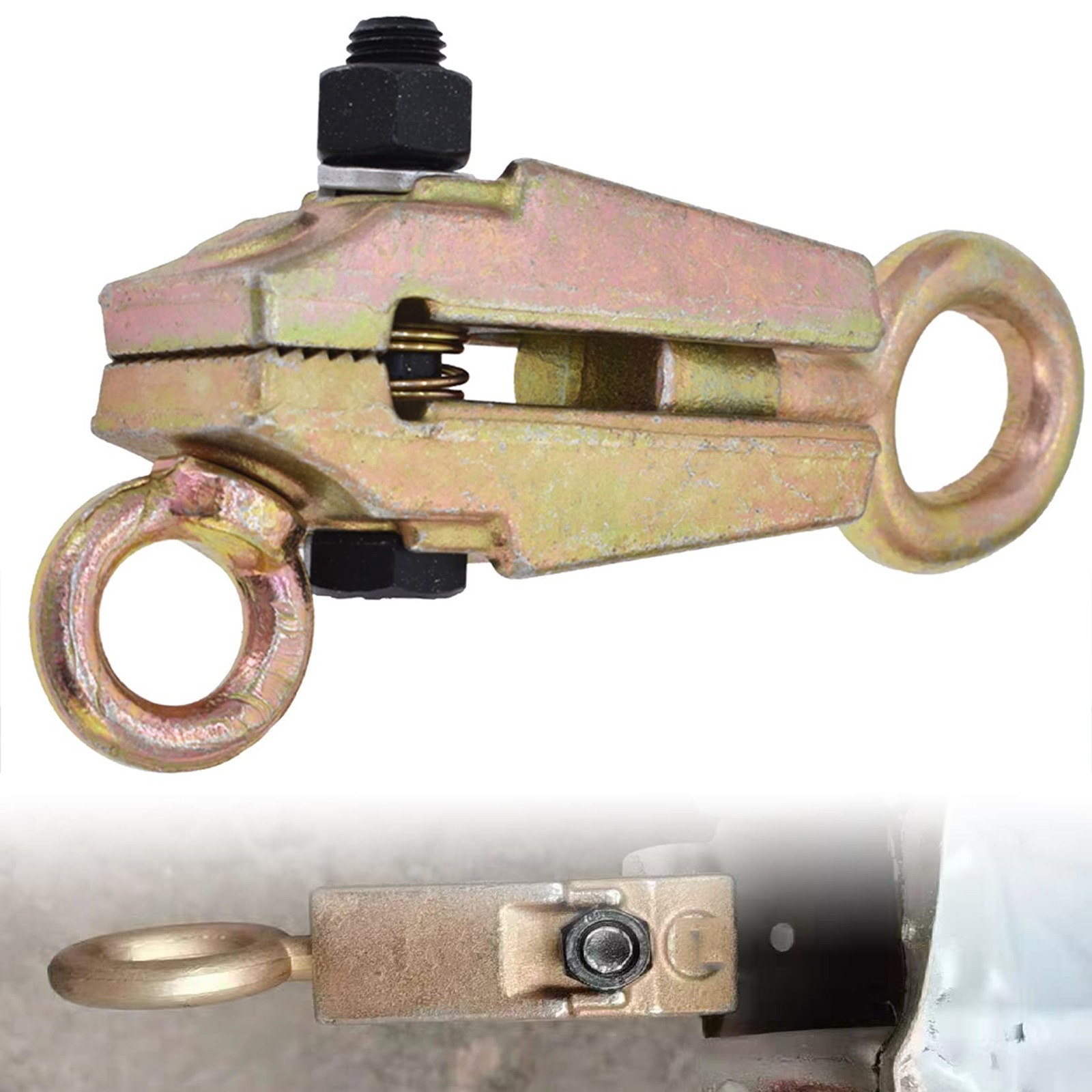 Auto Body Repair Pull Clamp Self Tightening Frame Grips Self Tightening Repai...