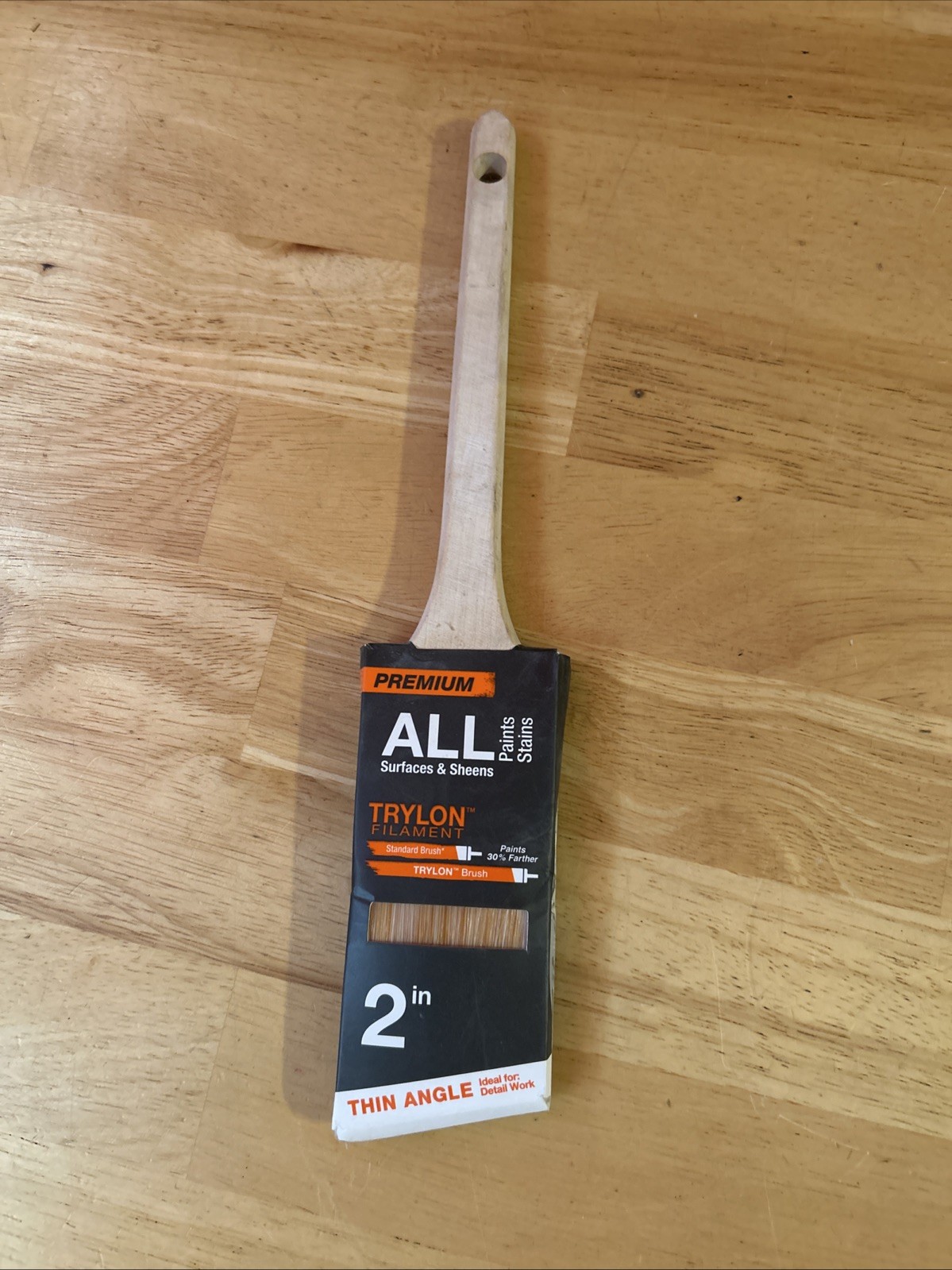 PRO 2” Trylon  Filament Thin Angled Paint Brush