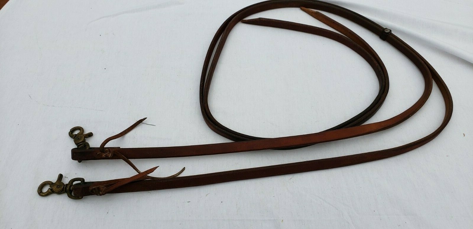 Western Horse Reins With Snaps