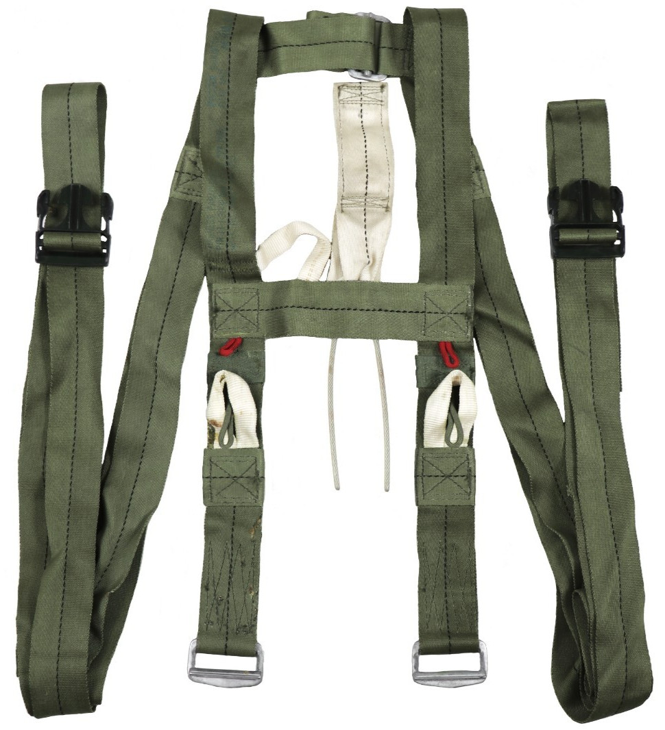 US Military Parachute Harness OD Green Air Item USGI Jump