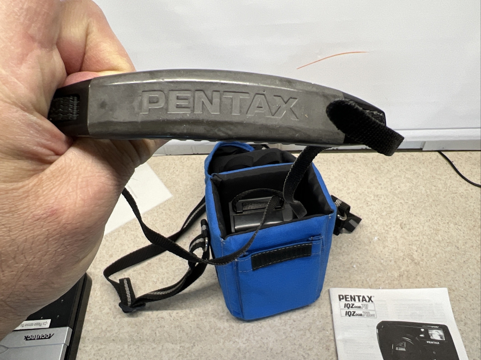 Pentax IQZoom 70 Date W/case & Manuals