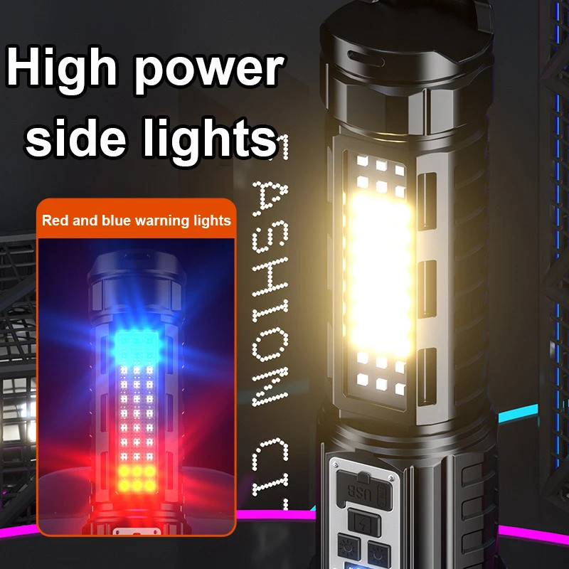 19000000LM Most Powerful Flashlight High Power Rechargeable Led Flashlight US