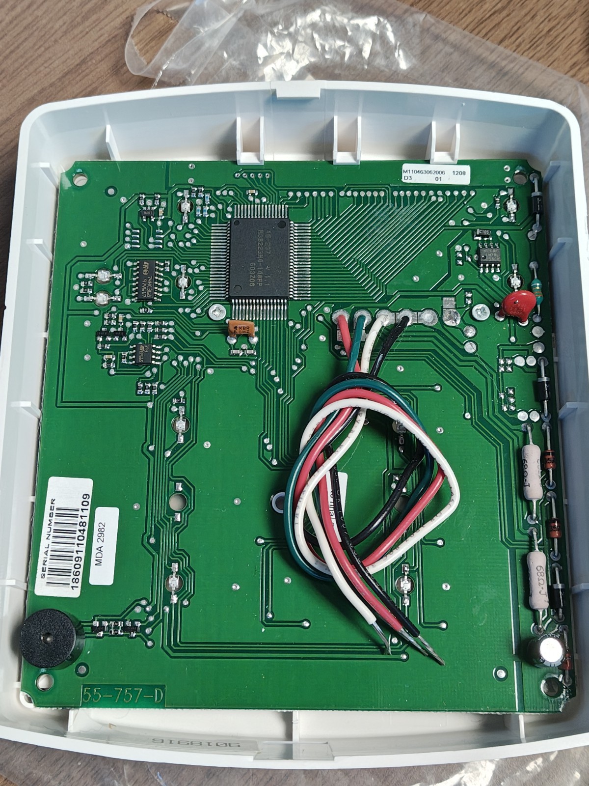 GE Interlogix 60-820 Fixed Display Touchpad for Concord