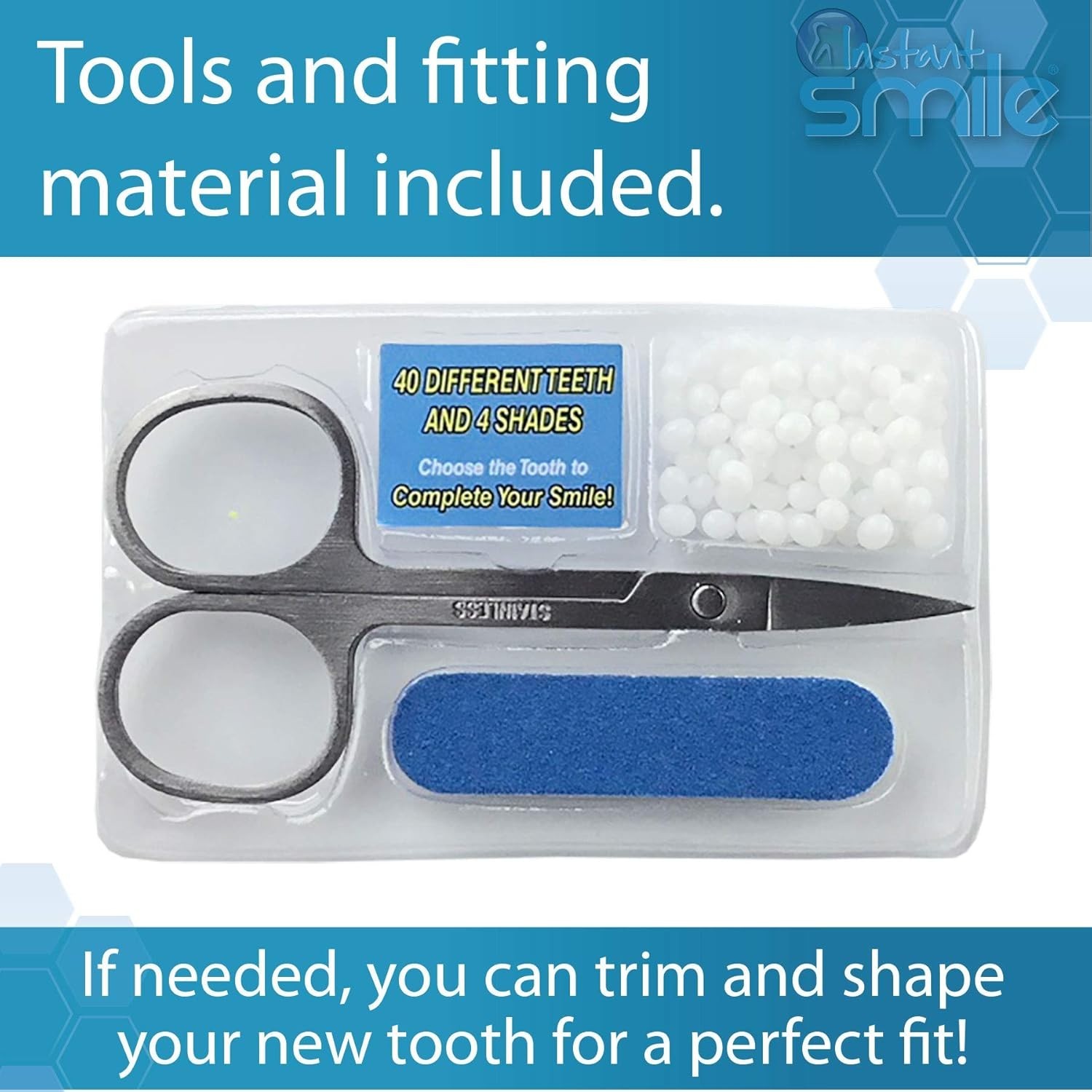Smile with Confidence: Temporary Tooth Replacement Kit
