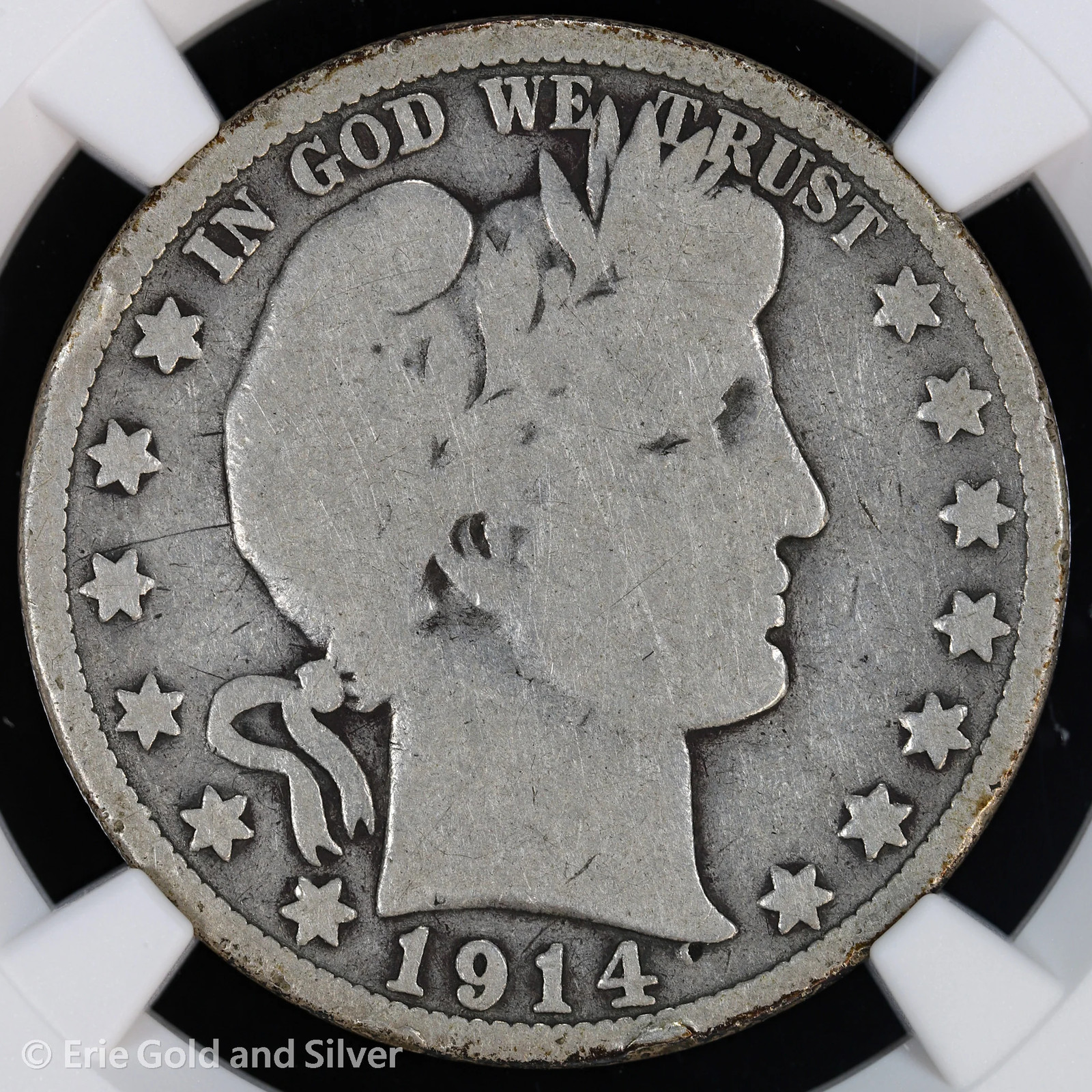 1914 50C Barber Half Dollar NGC AG 3