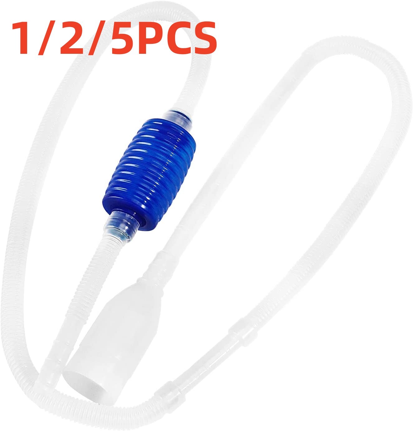 Aquarium Siphon Fish Tank Gravel Cleaner Fish Tank Manual Siphon Water Changer